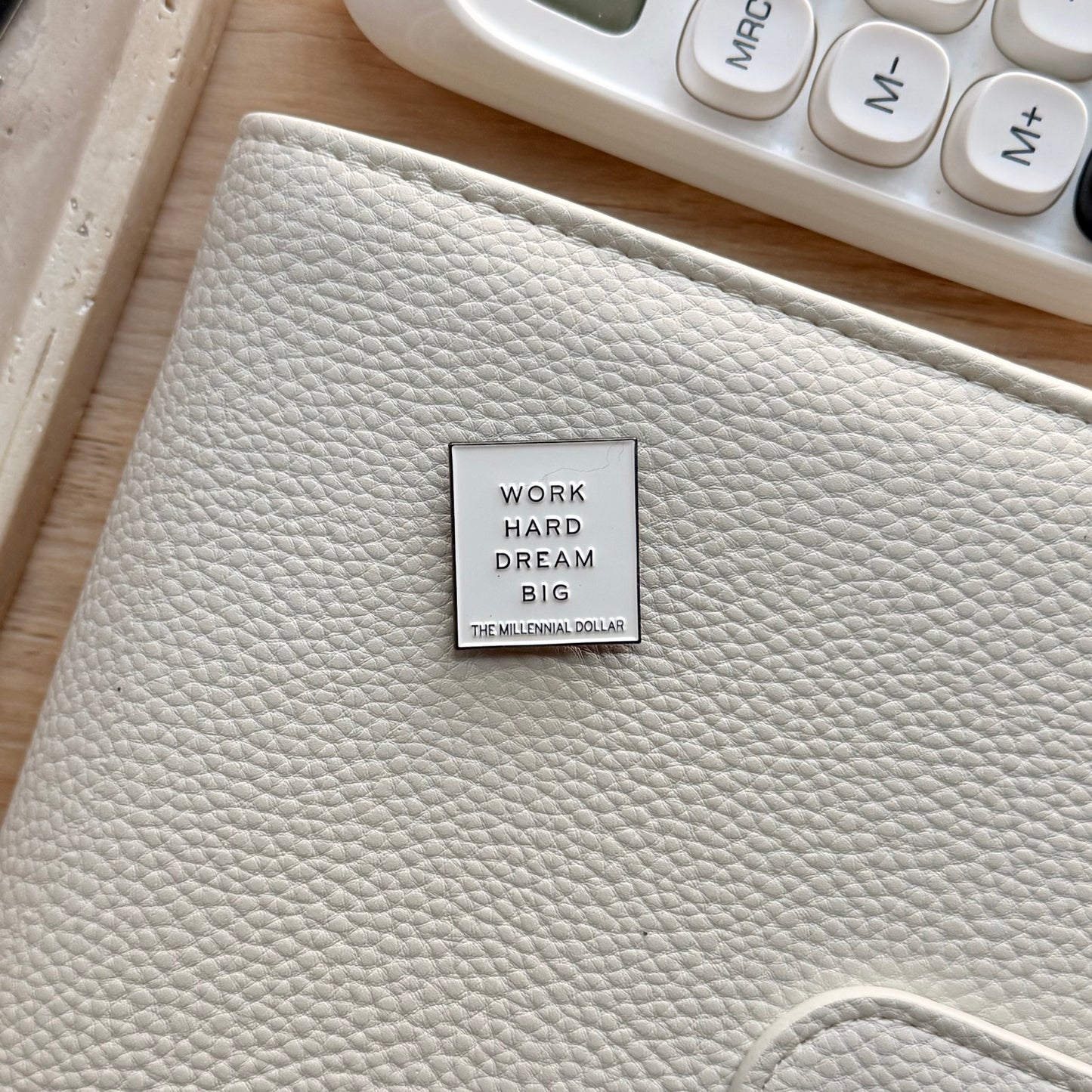 Motivational | Magnetic Binder Pin | Work Hard