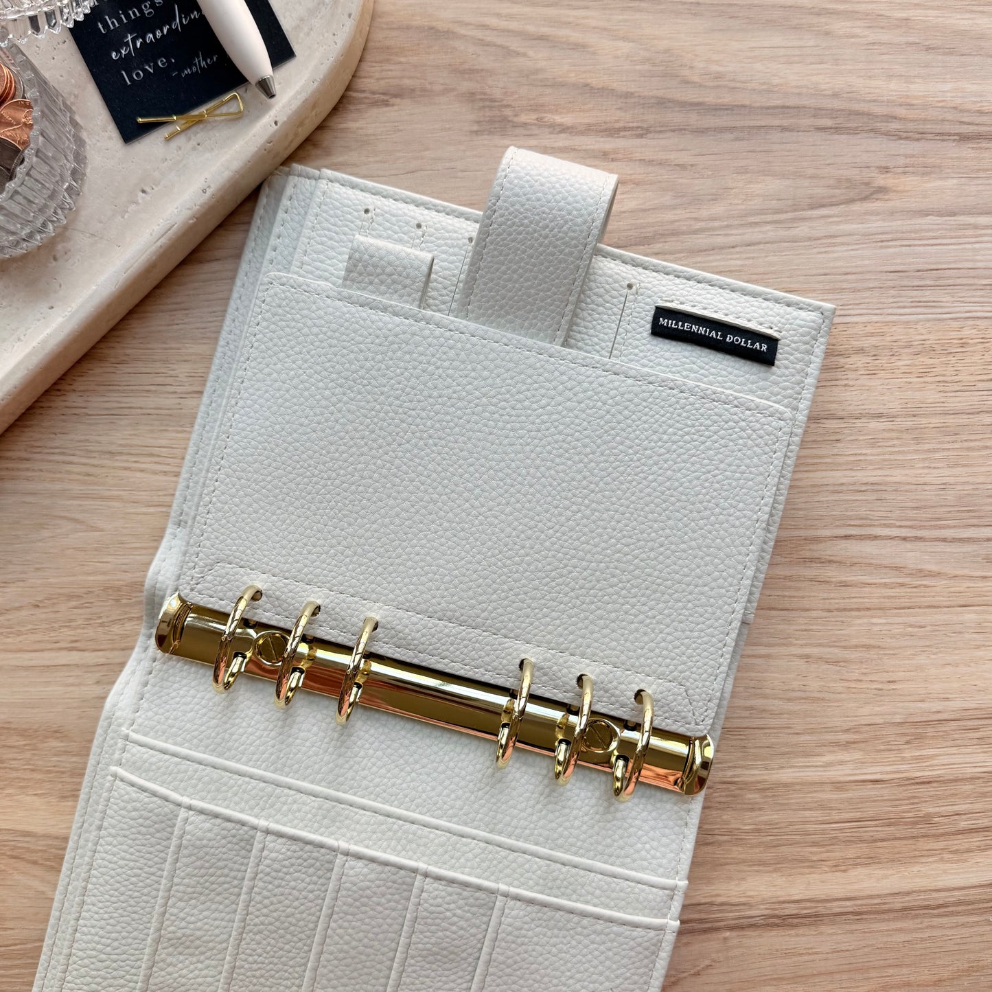 Cream | A6 Binder | Nina Collection