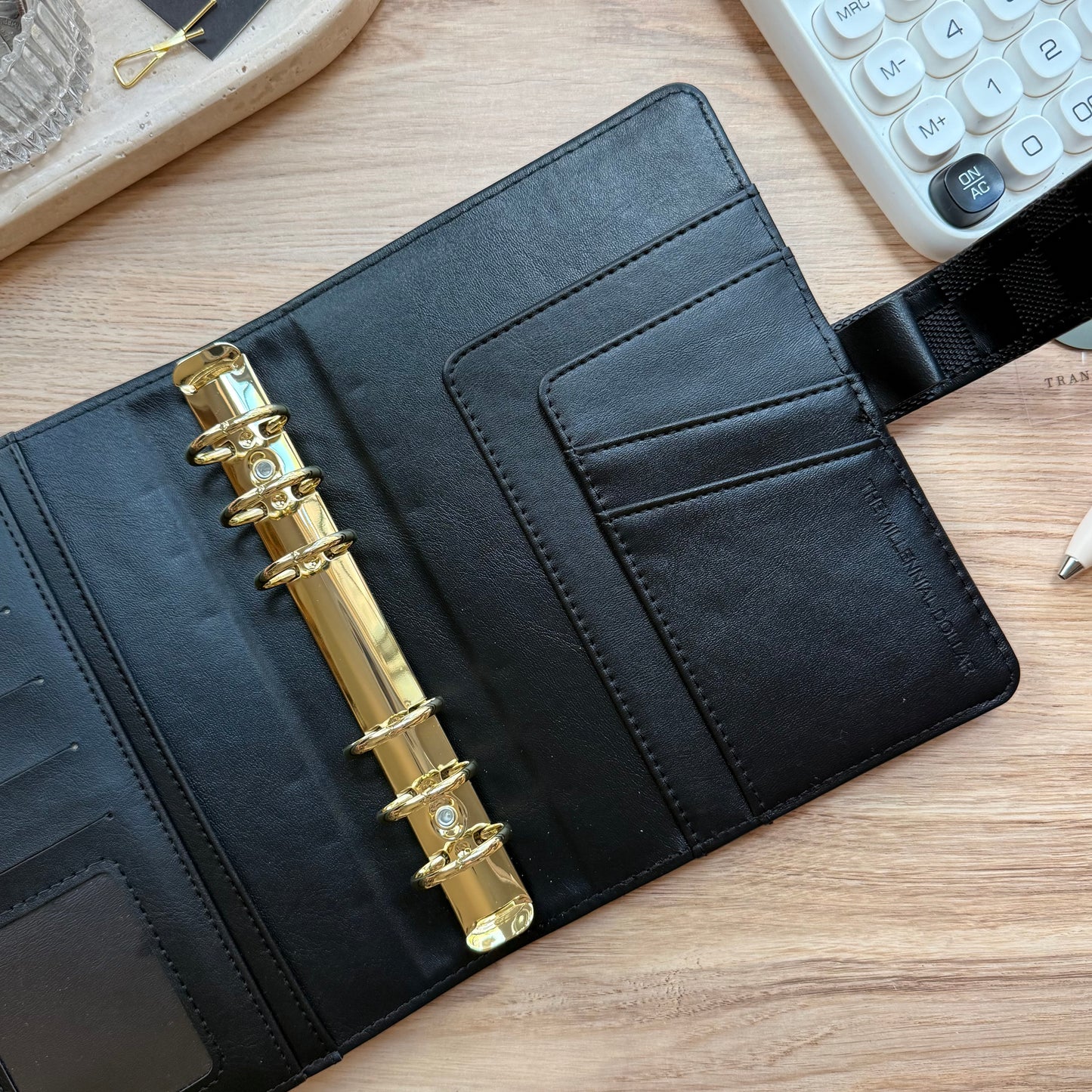 Café Noir | A6 Binder | Checkmate Collection