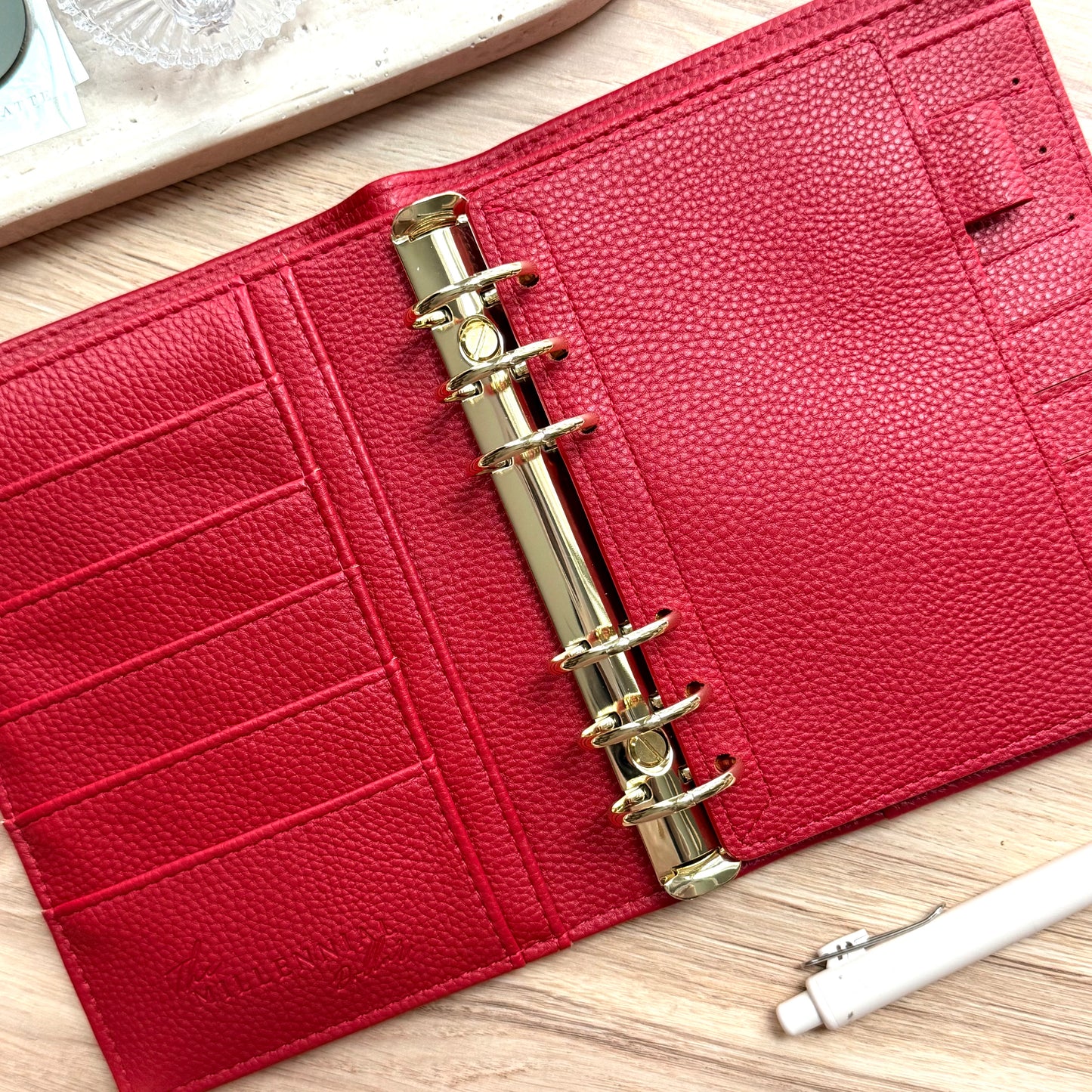 Coffee Cherry | A6 Binder | Nina Collection