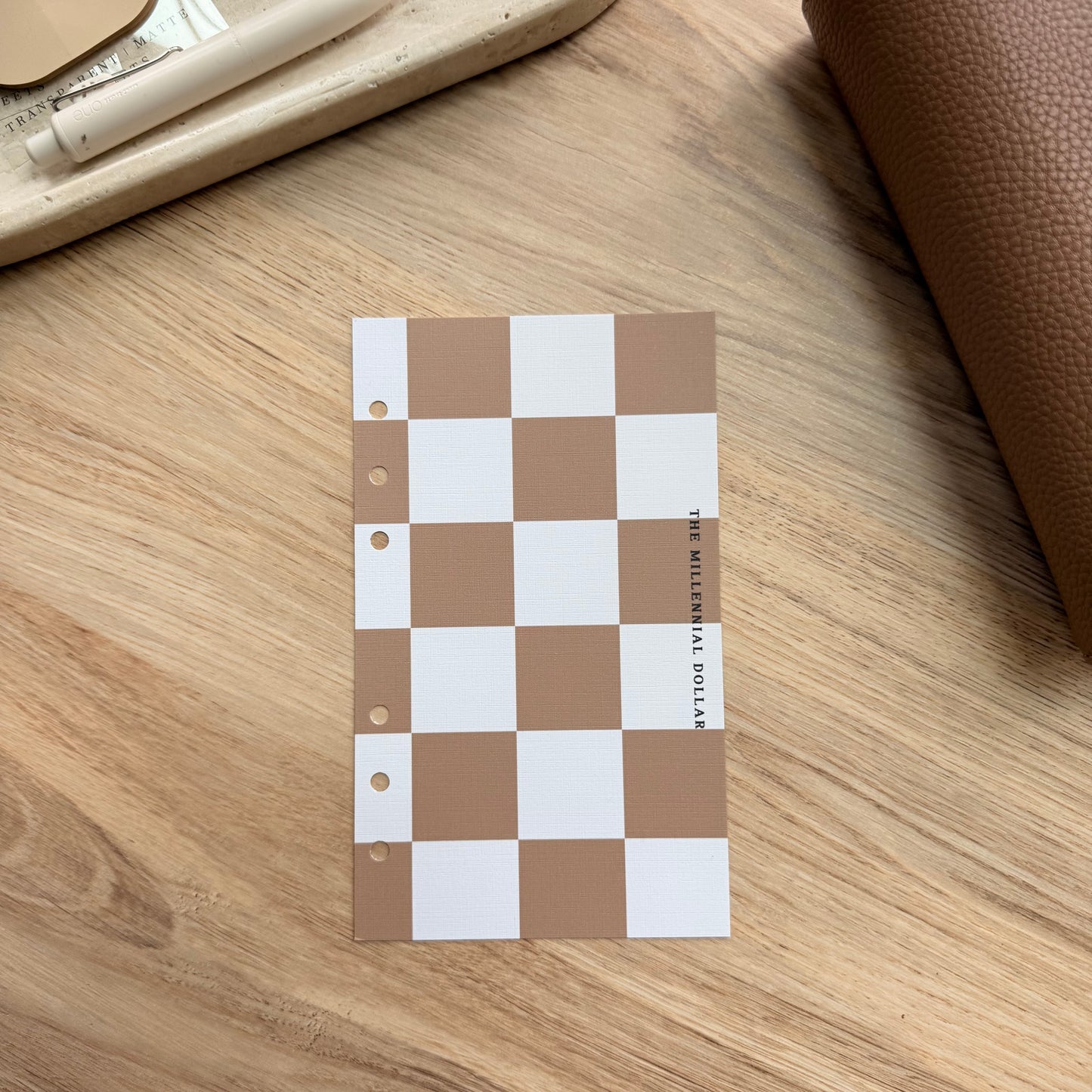 Latte | A6 | Linen Dashboard