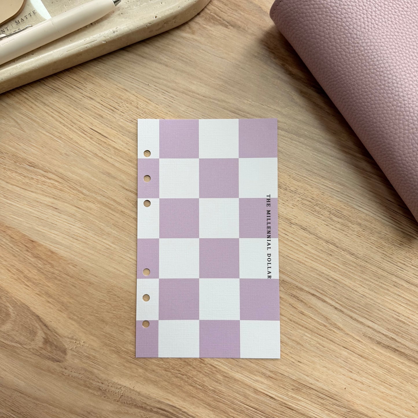 Lavender | A6 | Linen Dashboard
