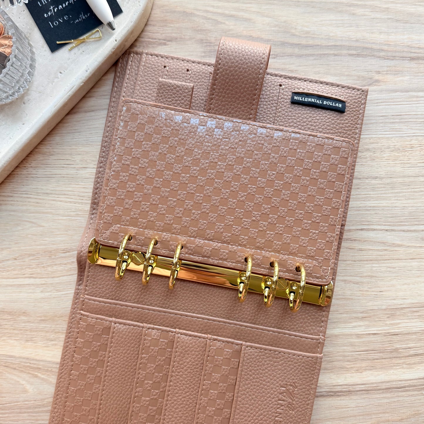 Latte | A6 Binder | Rad Collection