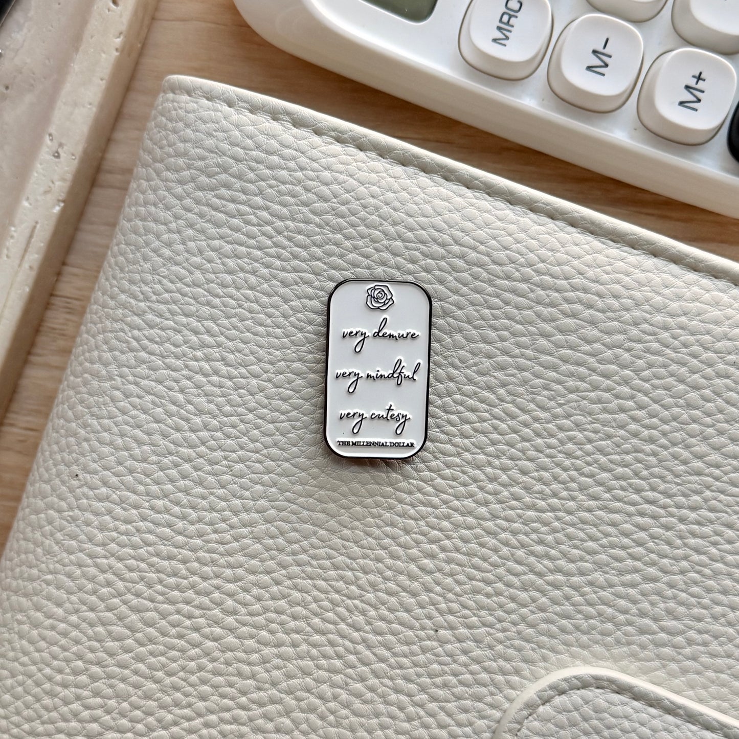 Motivational | Magnetic Binder Pin | Very Demure