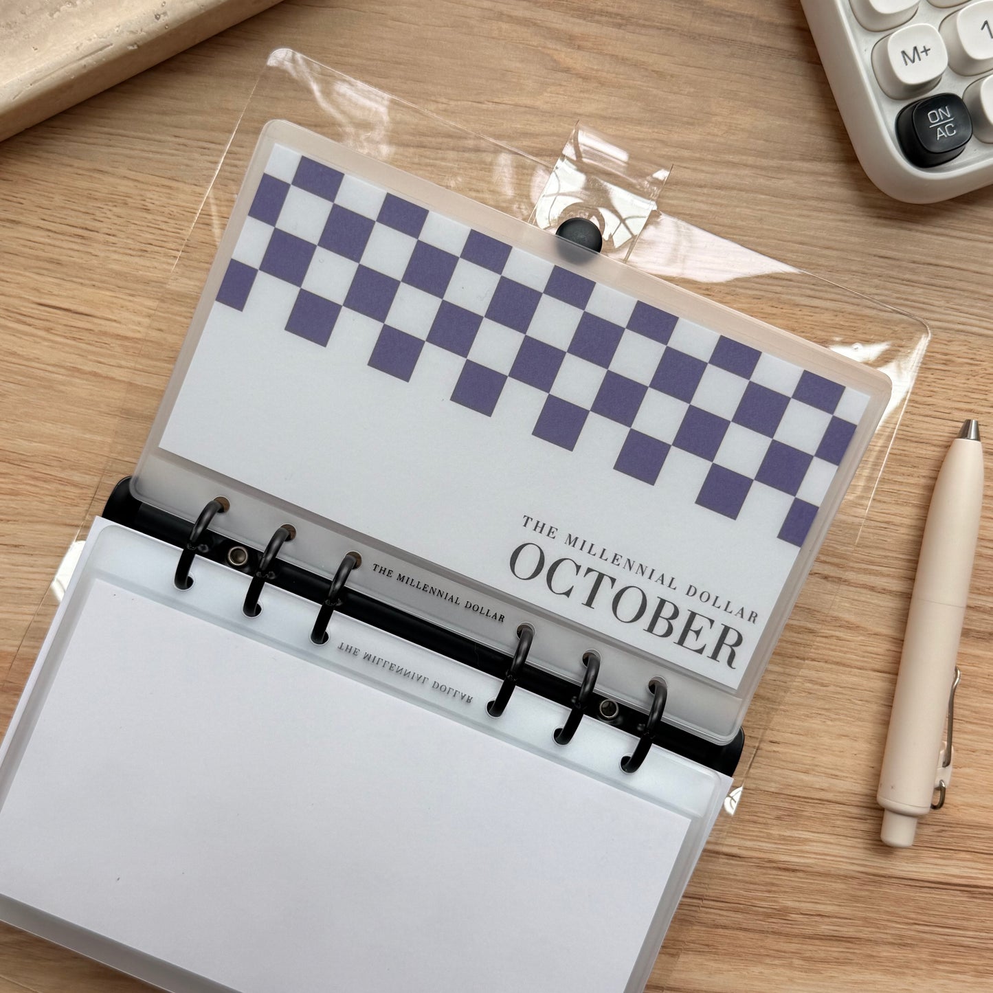 Yearly/Monthly $500 Savings Challenge Binder Bundle | Purple Haze