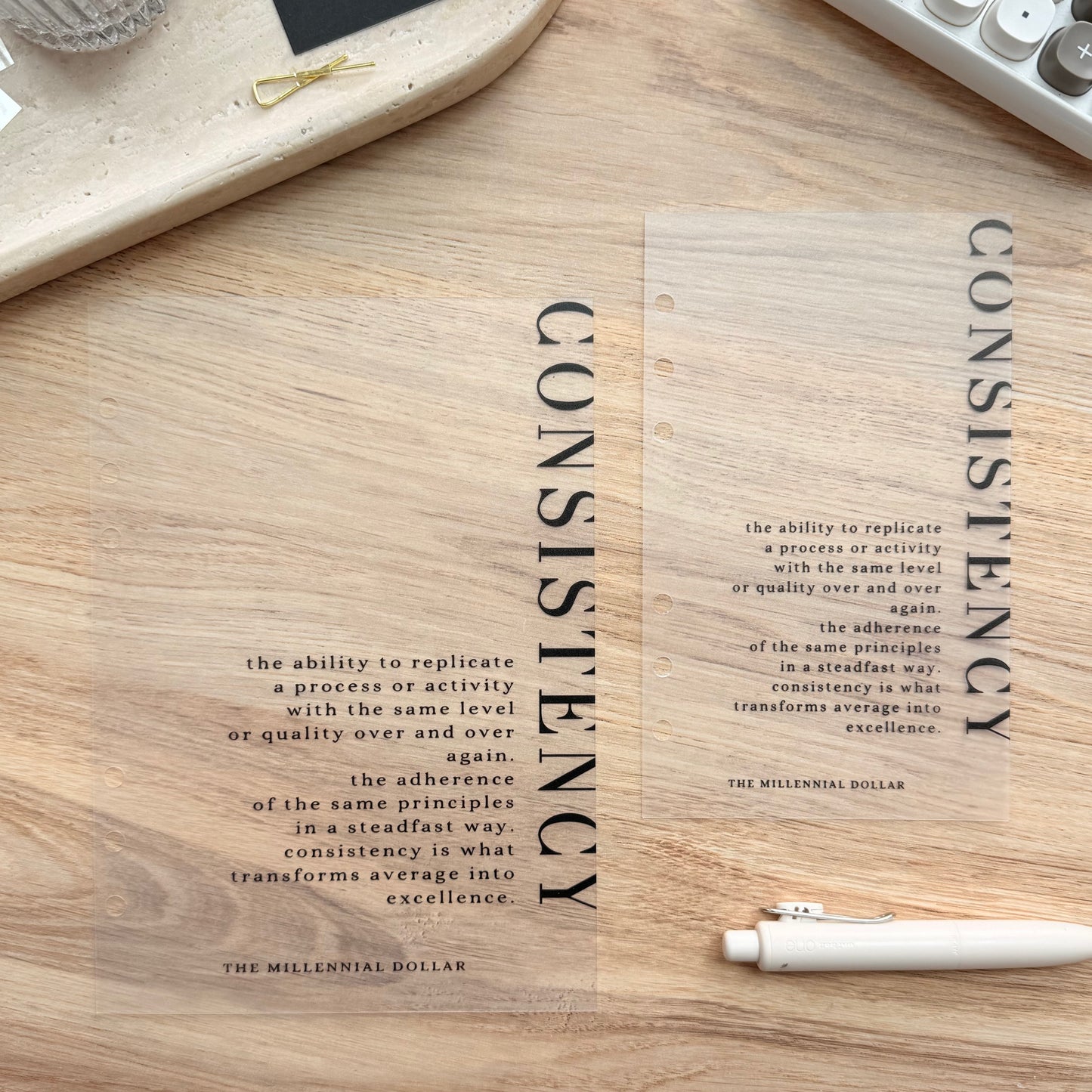 Consistency Dashboard