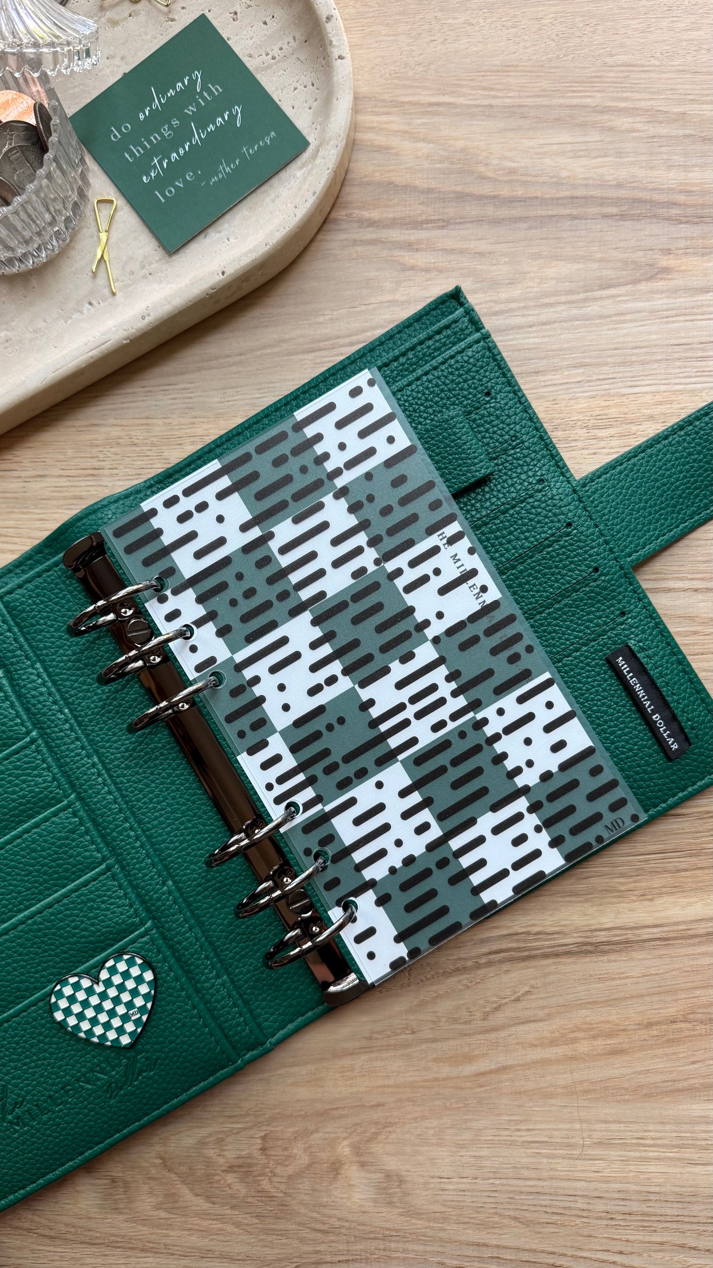 Emerald Elixir | A6 Binder | Nina Collection