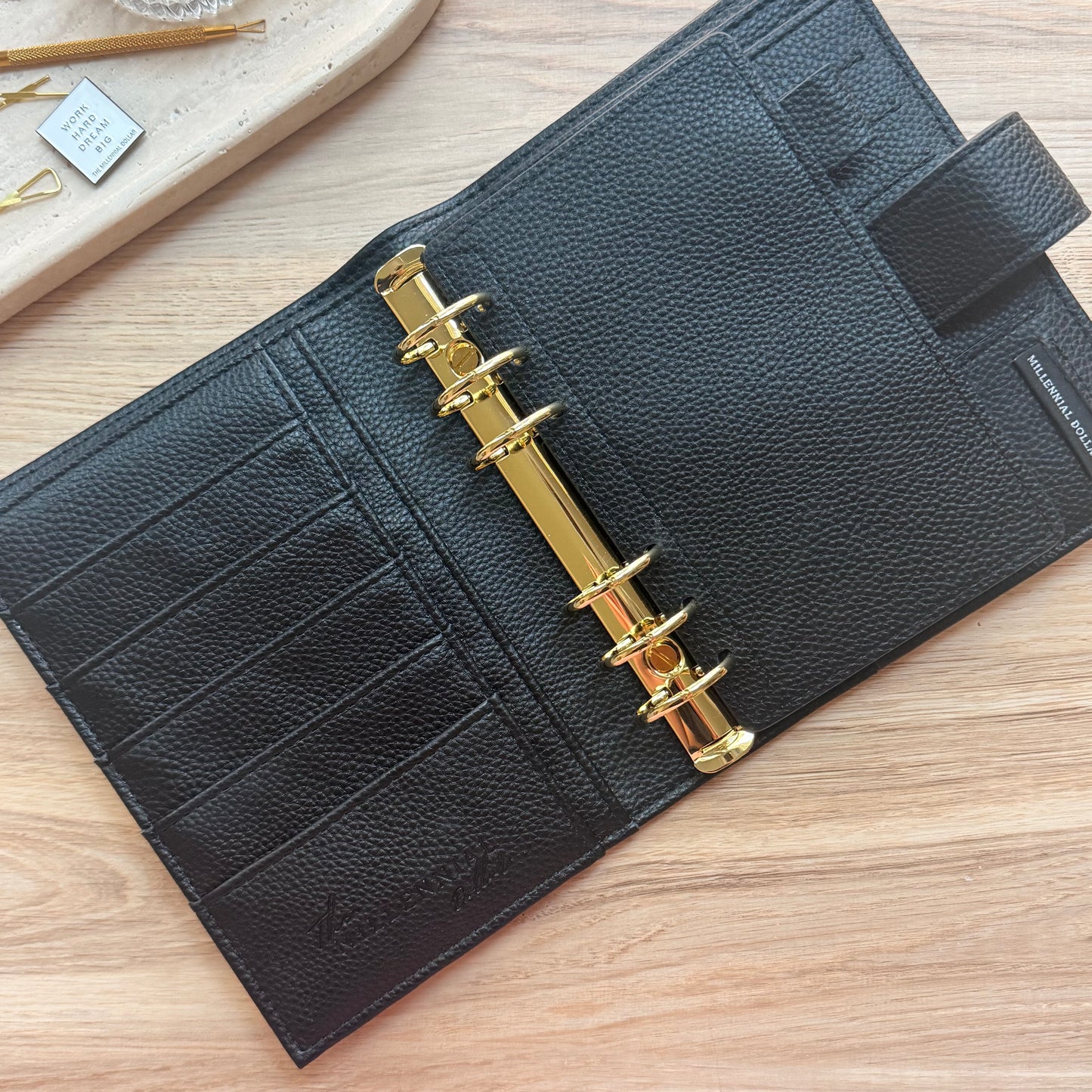 Café Noir | A6 Binder | Nina Collection