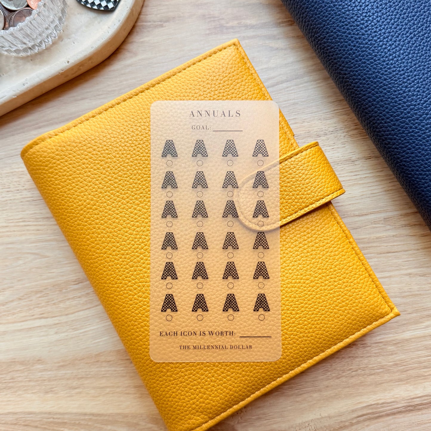 Annuals // Cash Envelope Savings Tracker
