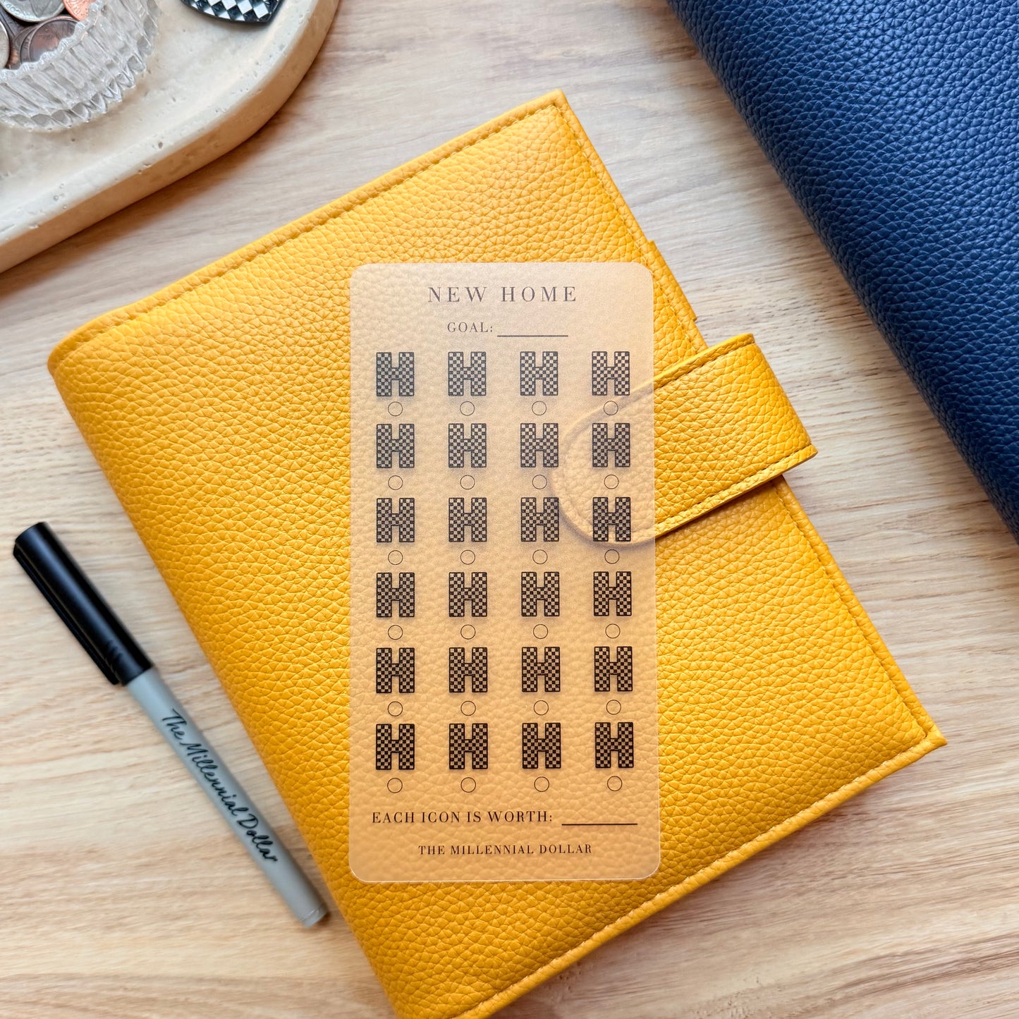 New Home // Cash Envelope Savings Tracker
