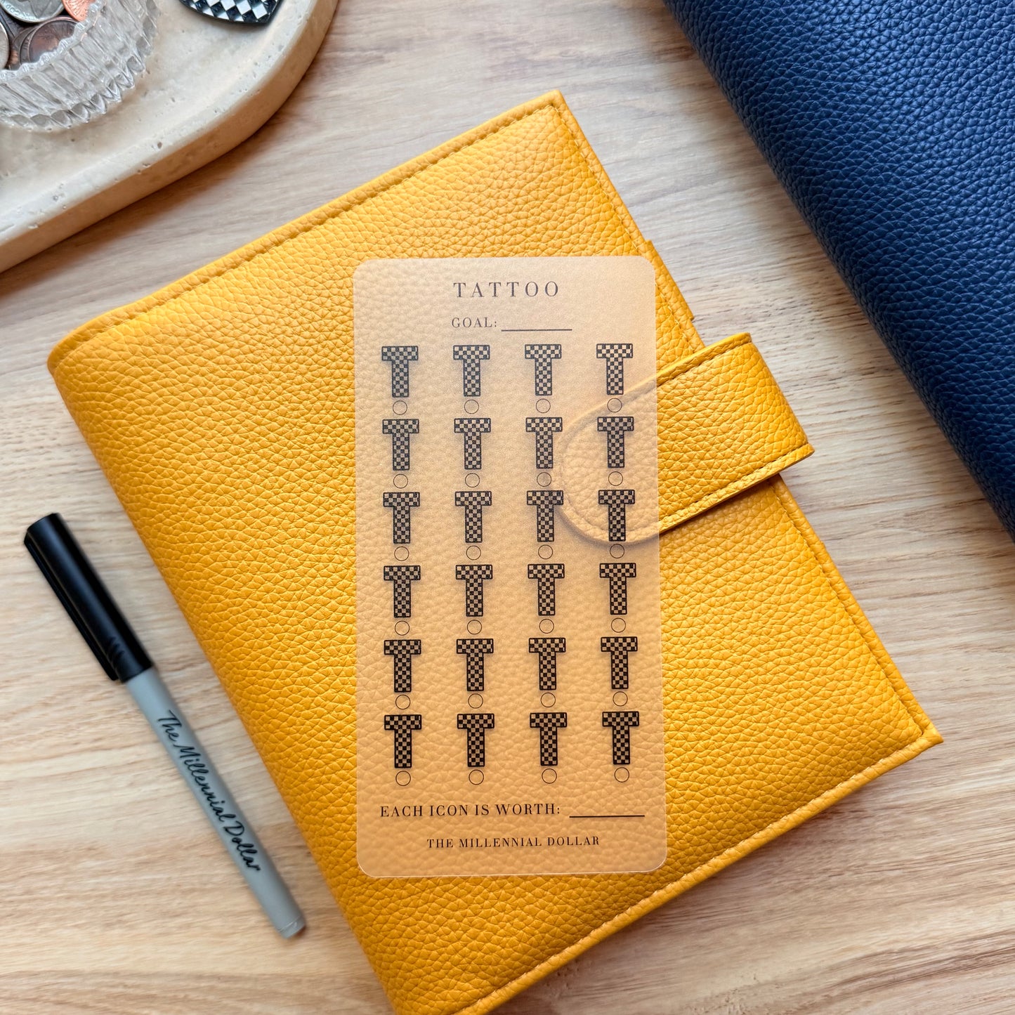 Tattoo // Cash Envelope Savings Tracker