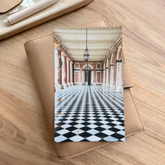 Checkered Versailles | A6 | Parisian Collection | Linen Dashboard