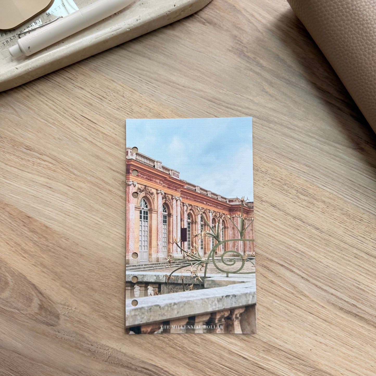 Pink Versailles | A6 | Parisian Collection | Linen Dashboard