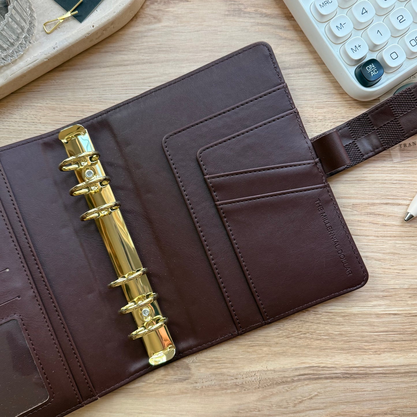 Espresso | A6 Binder | Checkmate Collection