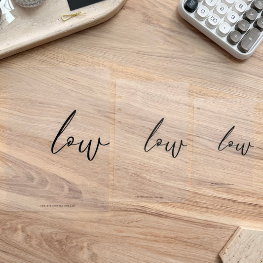 Low Cursive Dashboard