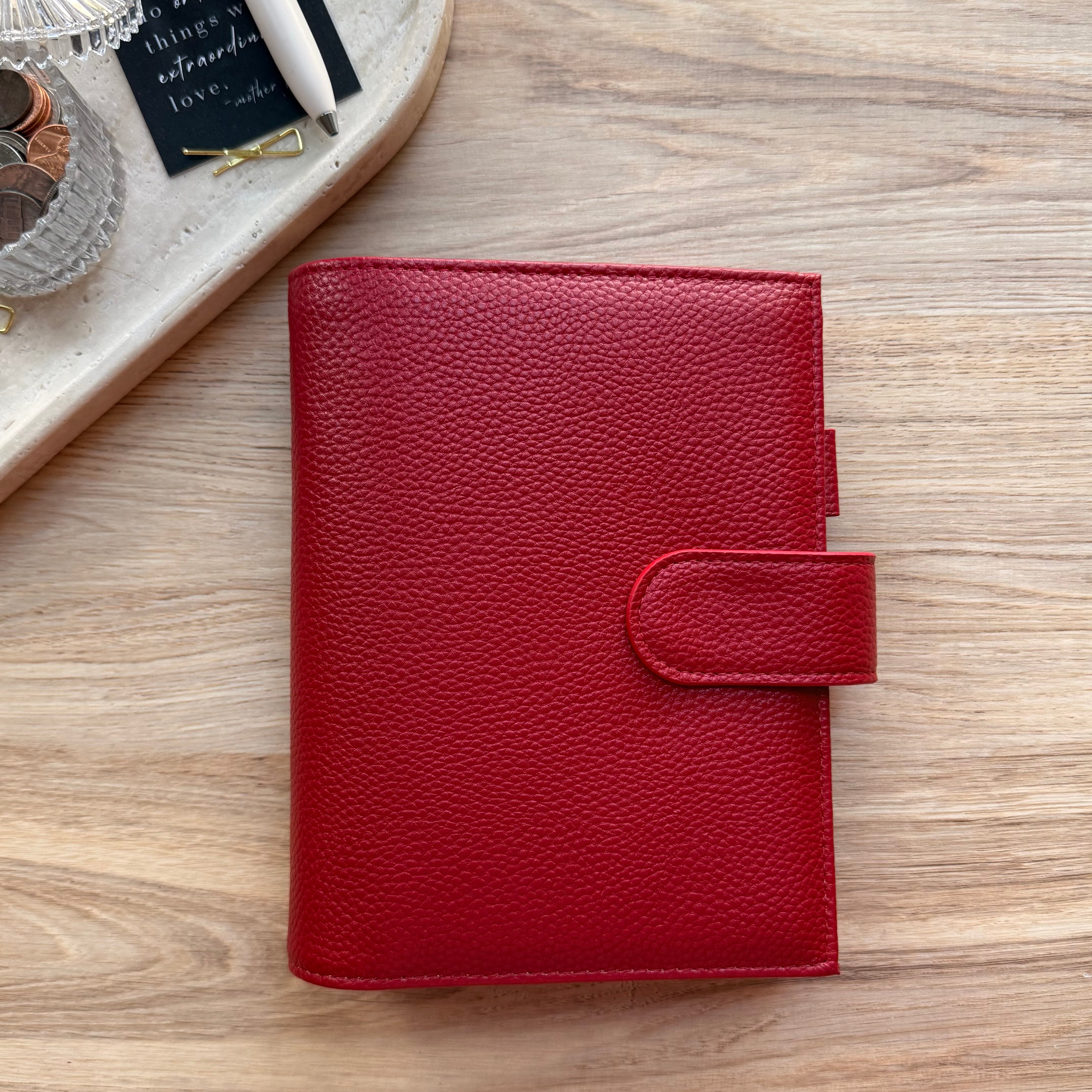 Coffee Cherry | A6 Binder | Rad Collection – THE MILLENNIAL DOLLAR