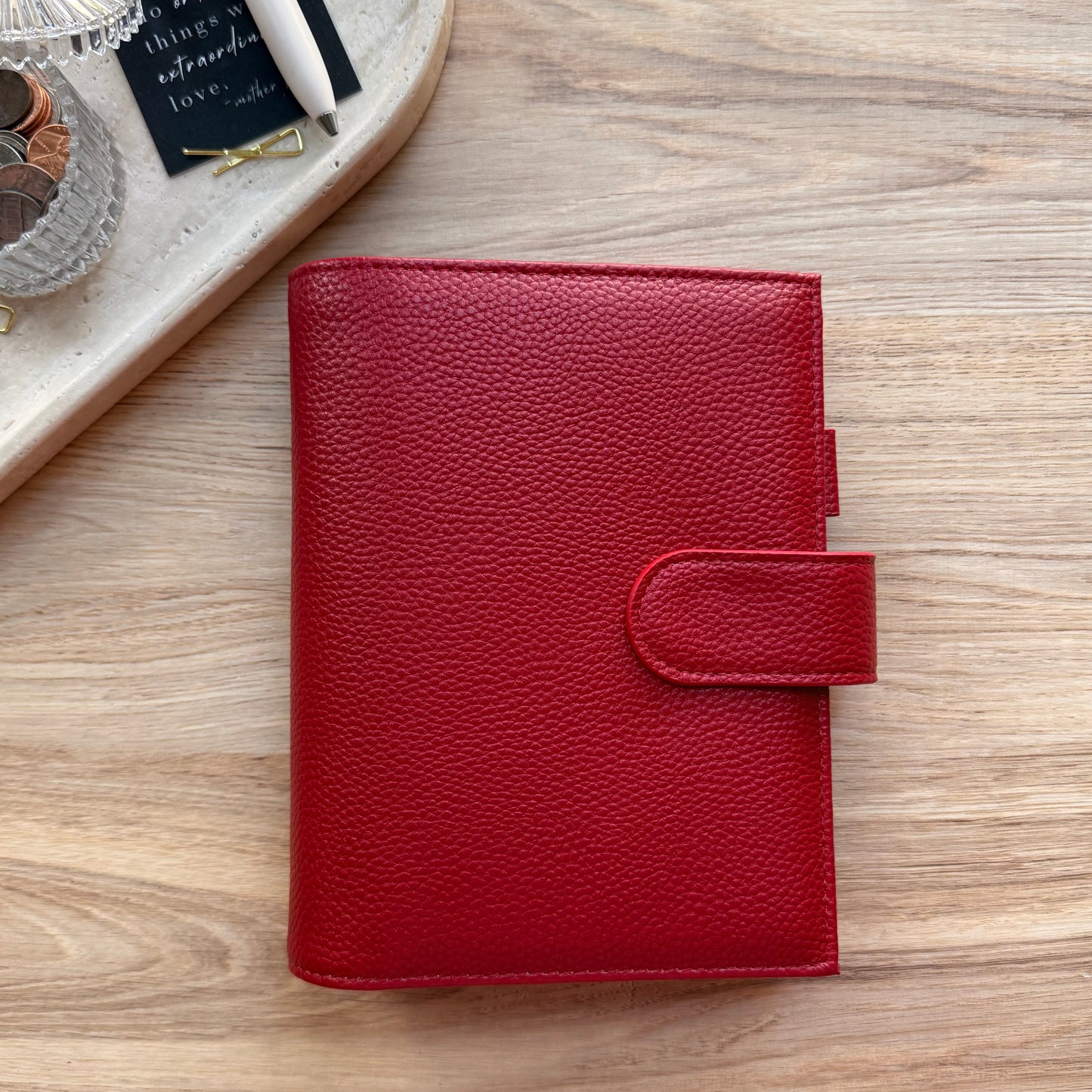 Coffee Cherry | A6 Binder | Rad Collection