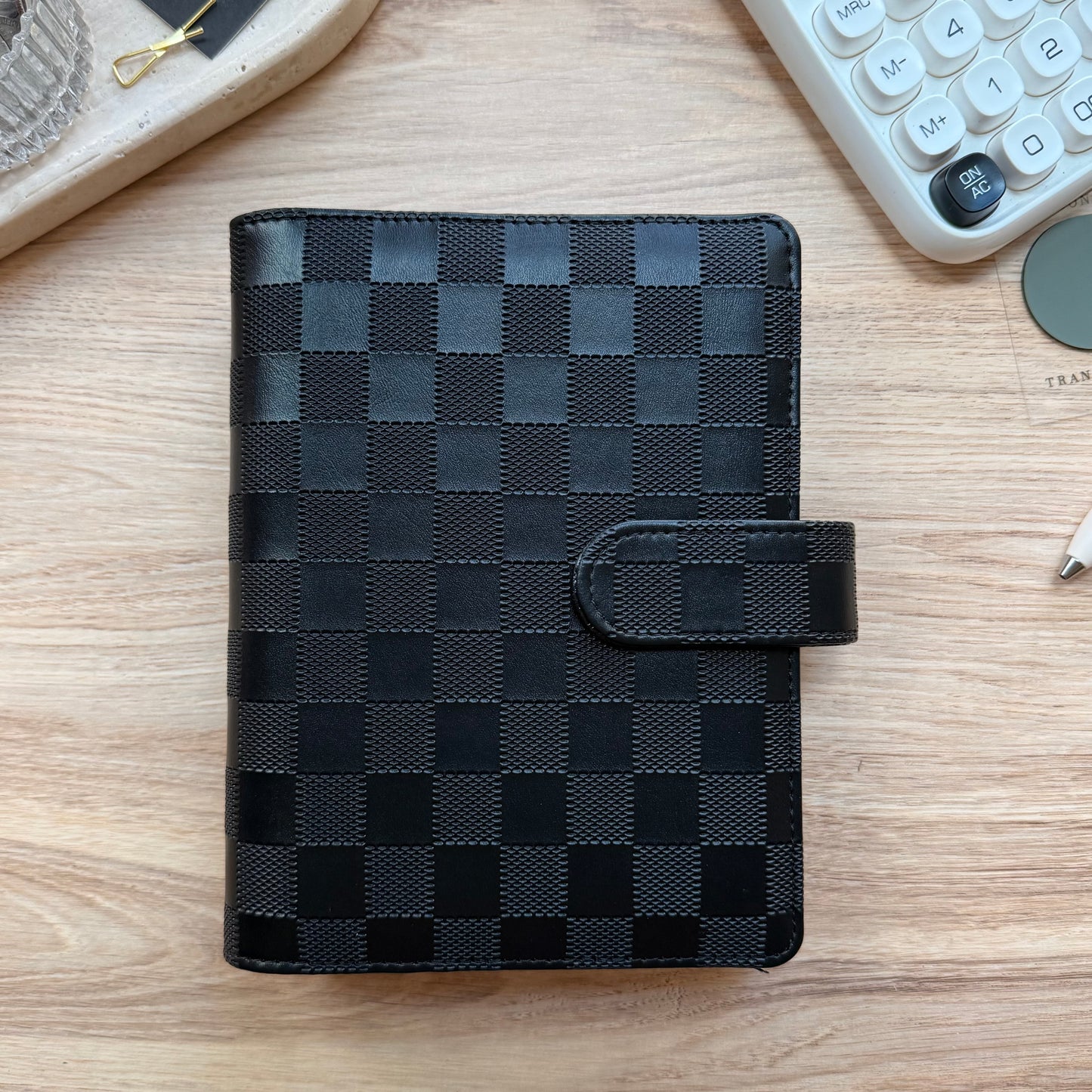 Café Noir | A6 Binder | Checkmate Collection