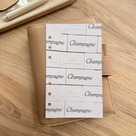 Champagne | A6 | Parisian Collection | Linen Dashboard