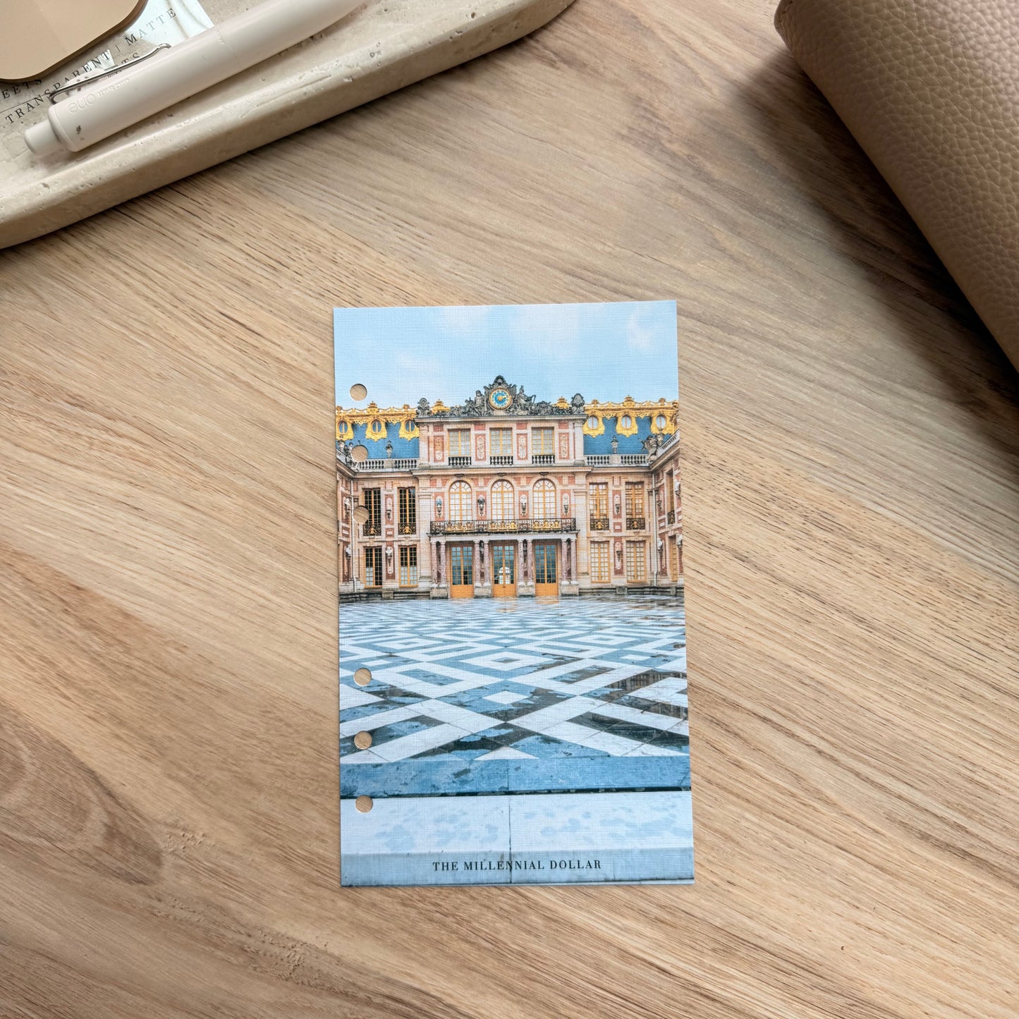 Versailles | A6 | Parisian Collection | Linen Dashboard