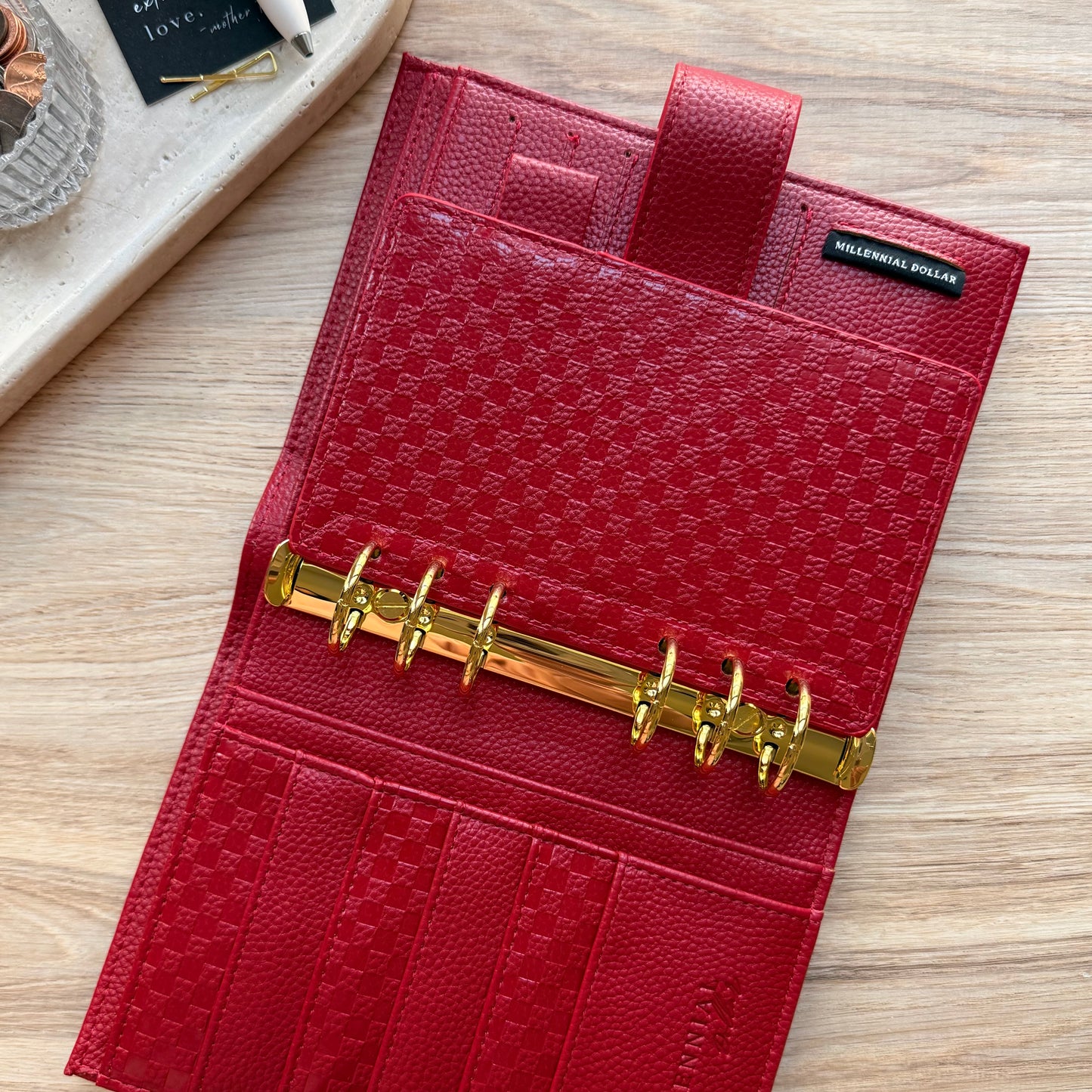 Coffee Cherry | A6 Binder | Rad Collection