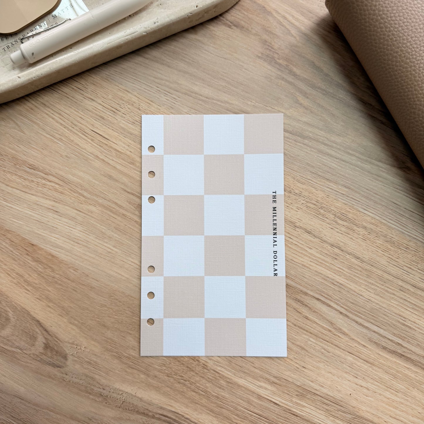 Blonde | A6 | Linen Dashboard