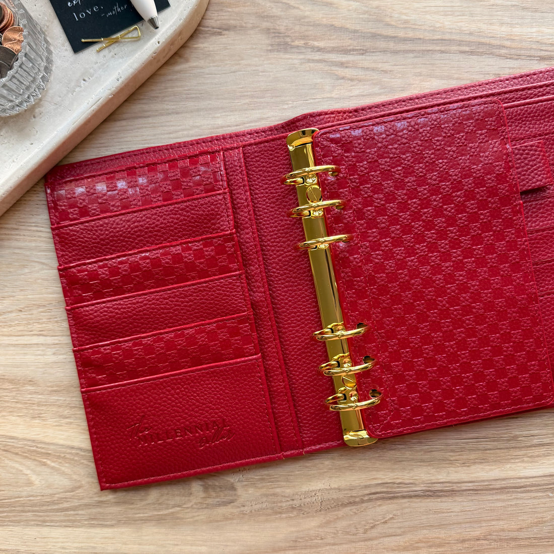Coffee Cherry | A6 Binder | Rad Collection – THE MILLENNIAL DOLLAR