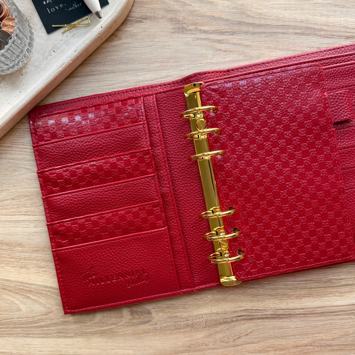 Coffee Cherry | A6 Binder | Rad Collection