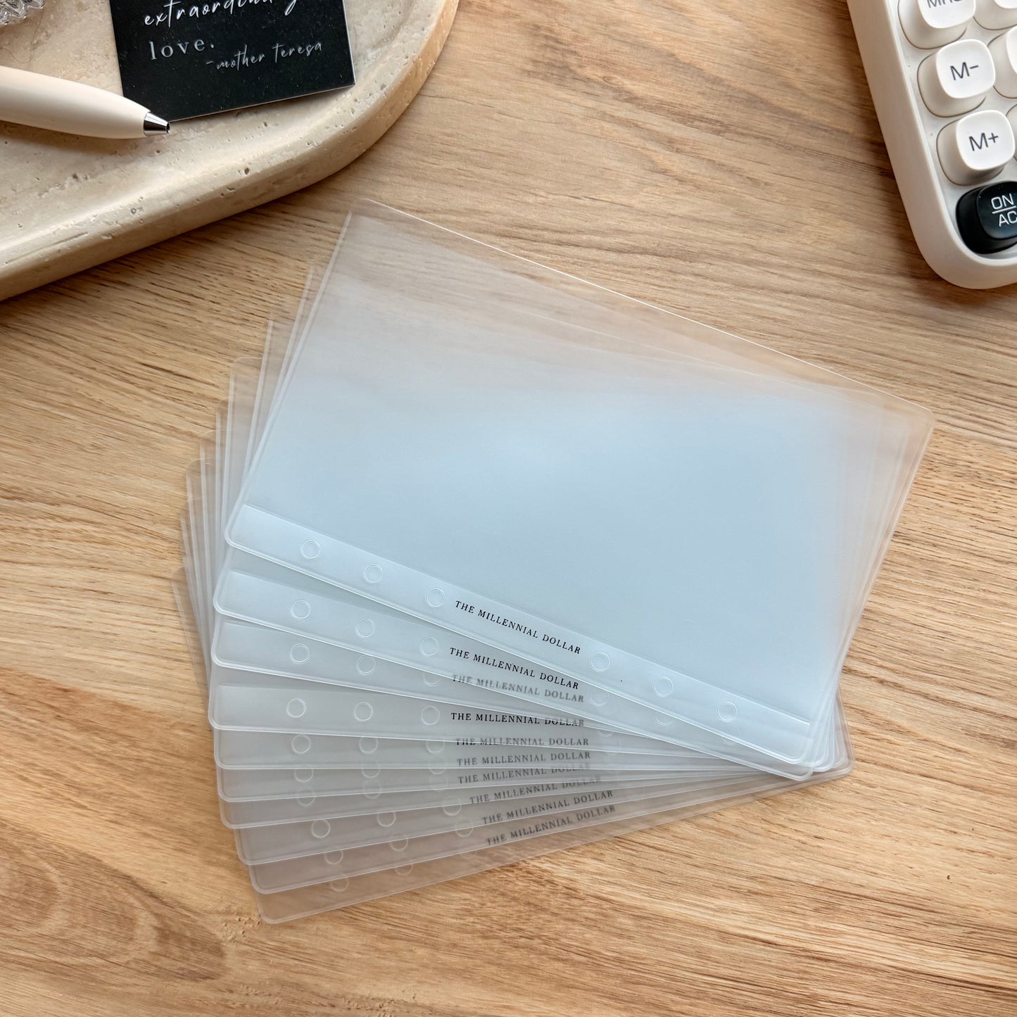 Millennial Dollar Frosted Soft Envelopes | A6