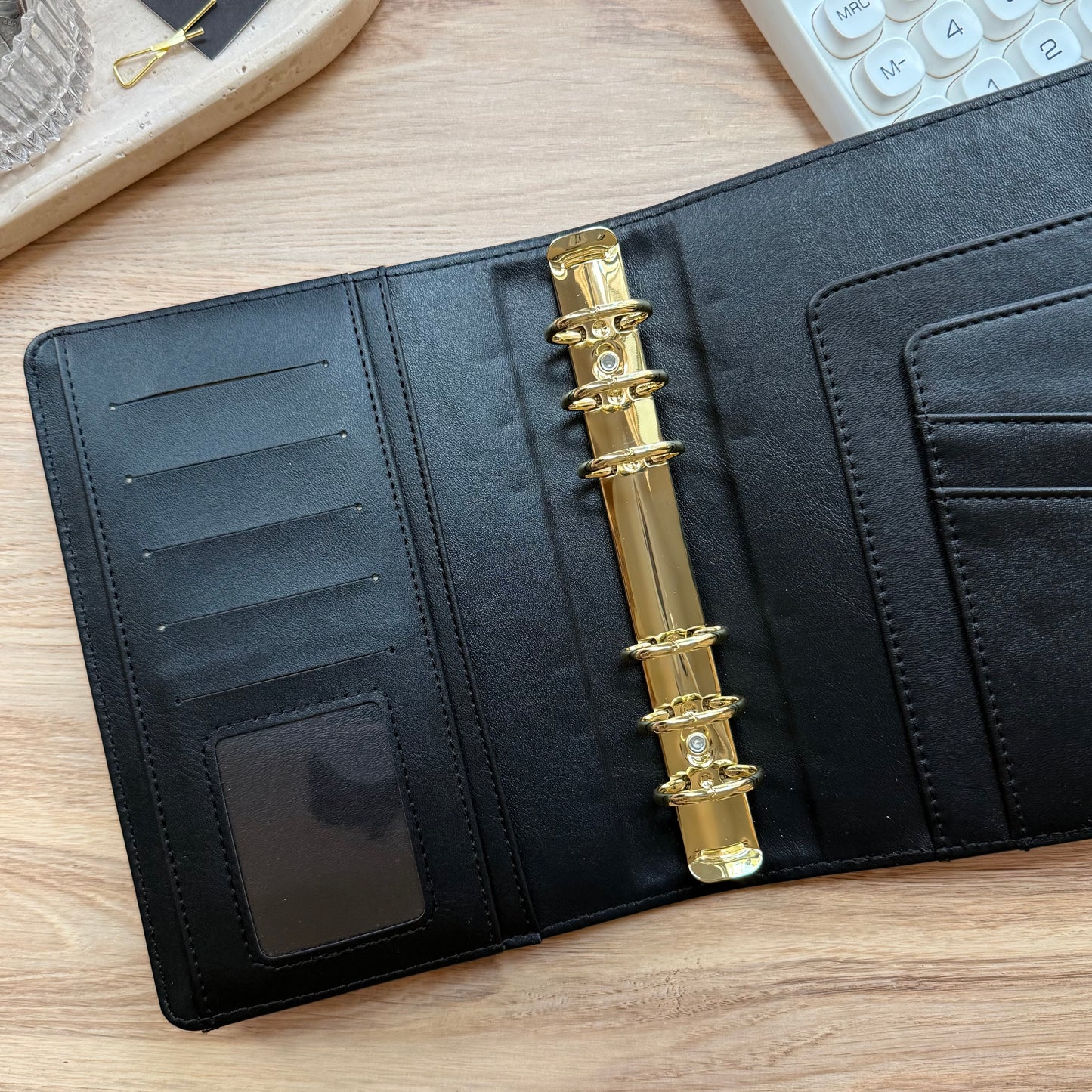 Café Noir | A6 Binder | Checkmate Collection