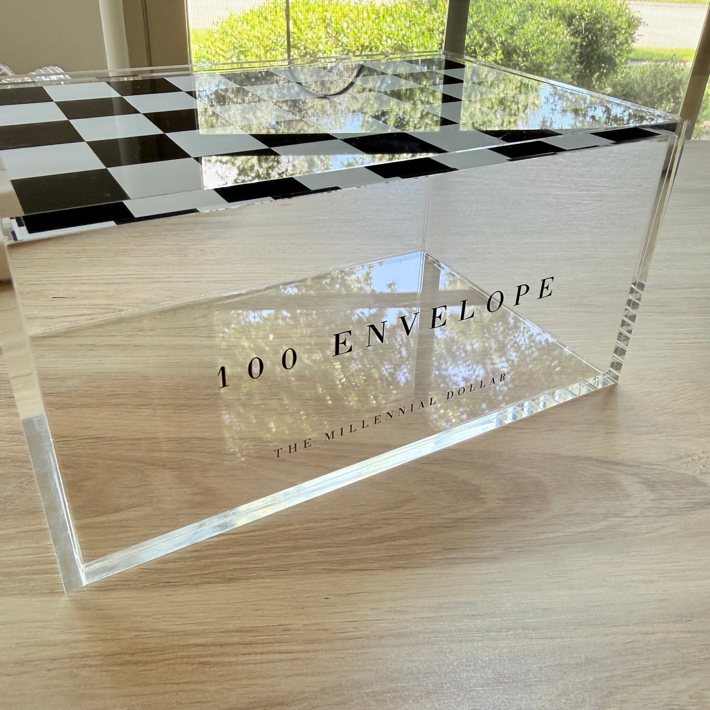 100 Envelope Challenge | Acrylic Savings Box + Envelopes