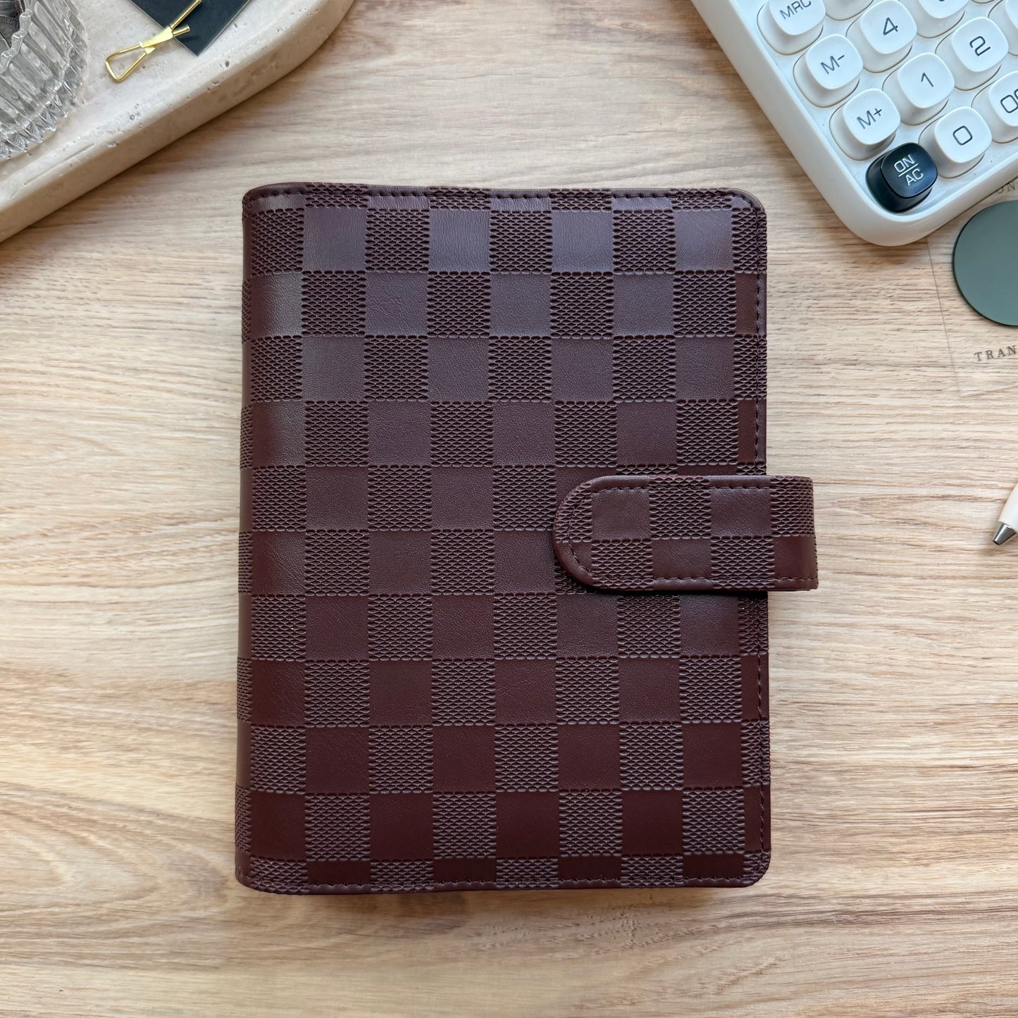 Espresso | A6 Binder | Checkmate Collection