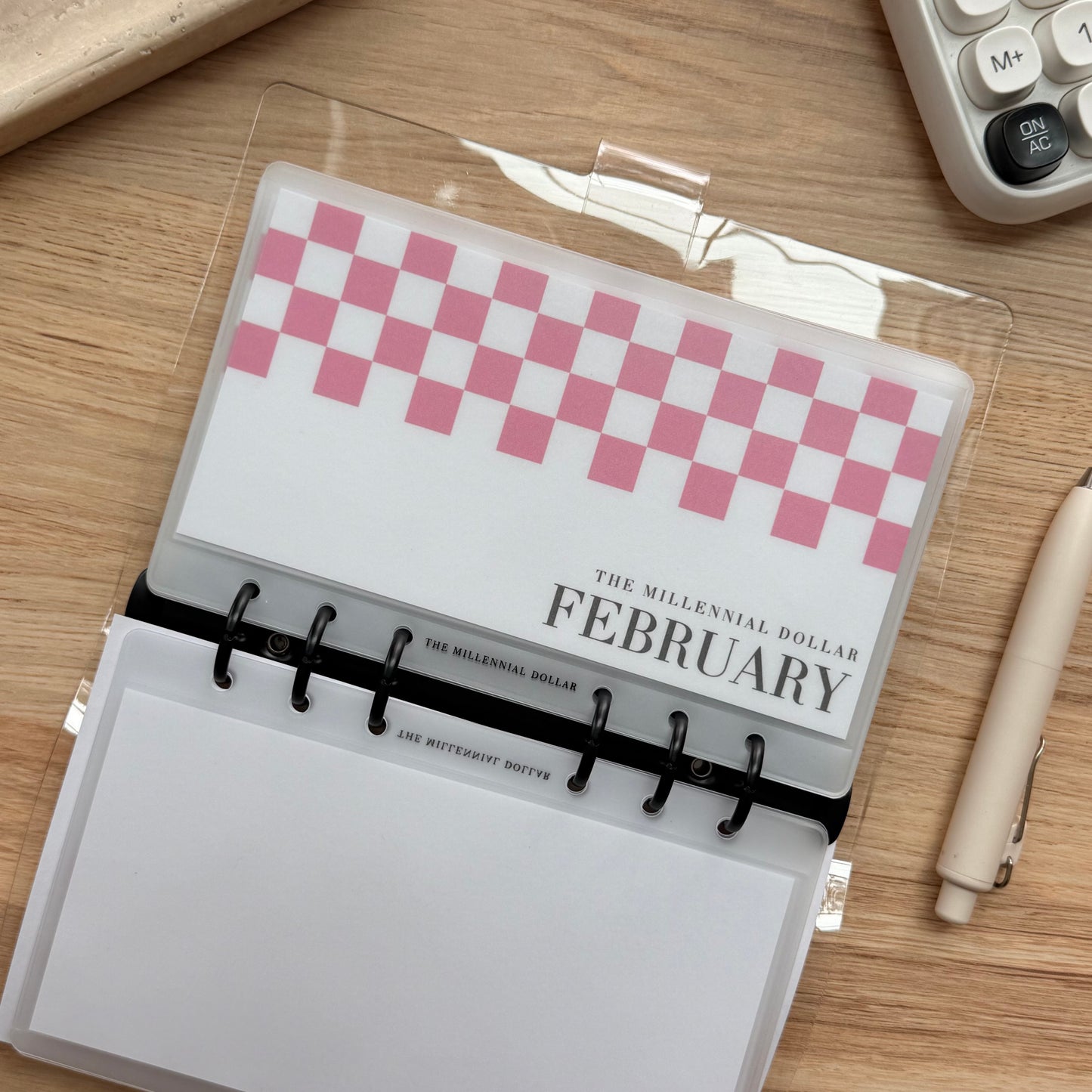 Yearly/Monthly $500 Savings Challenge Binder Bundle | Strawberry Açaí