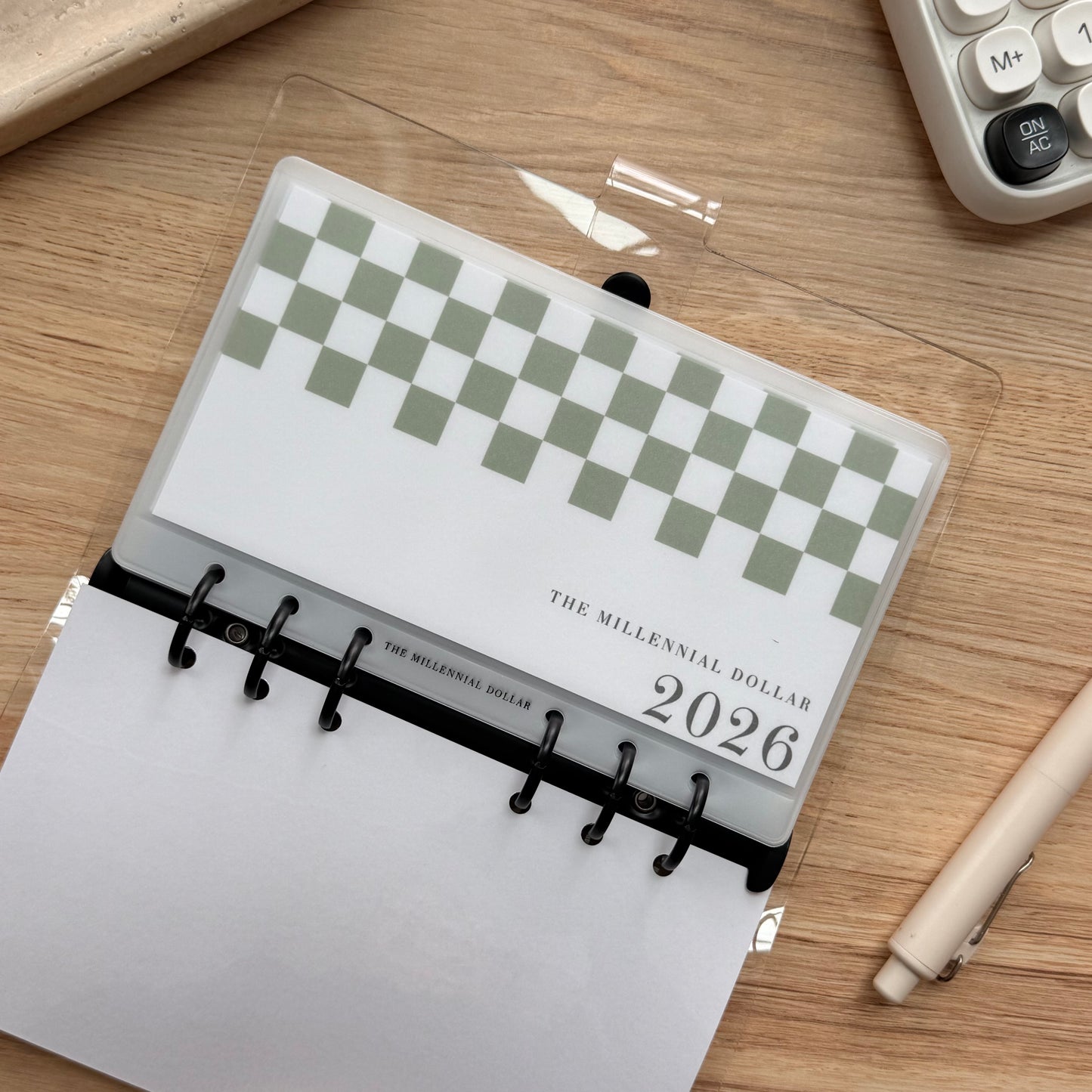Yearly/Monthly $500 Savings Challenge Binder Bundle | Matcha