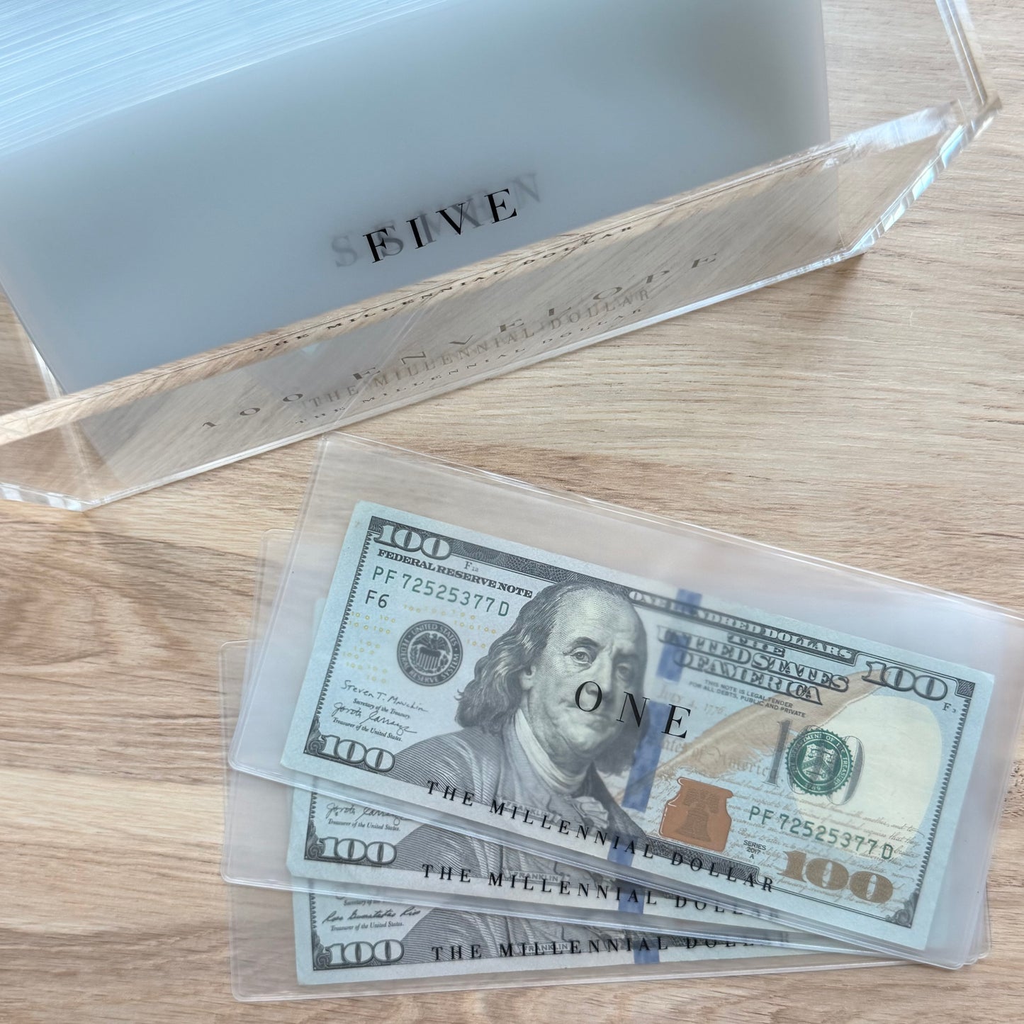 100 Envelope Challenge | Acrylic Savings Box + Envelopes