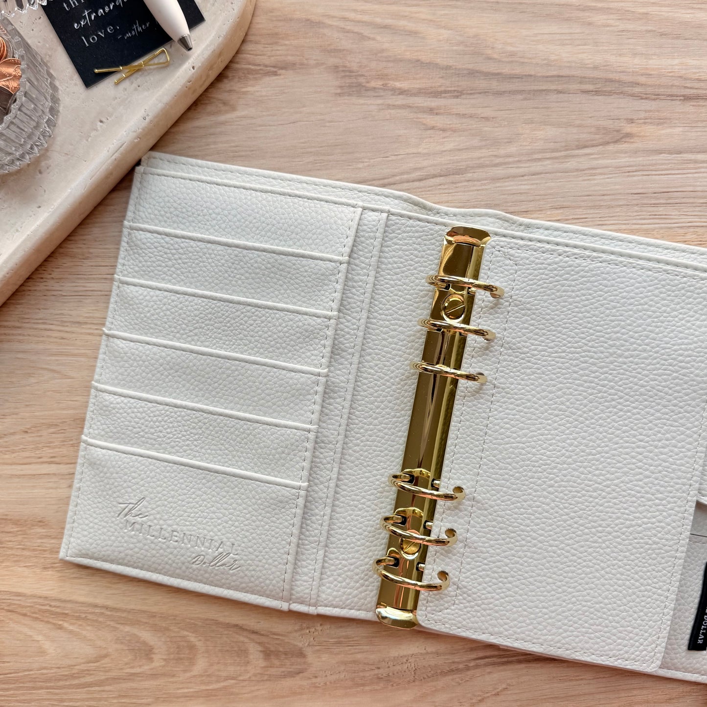Cream | A6 Binder | Nina Collection