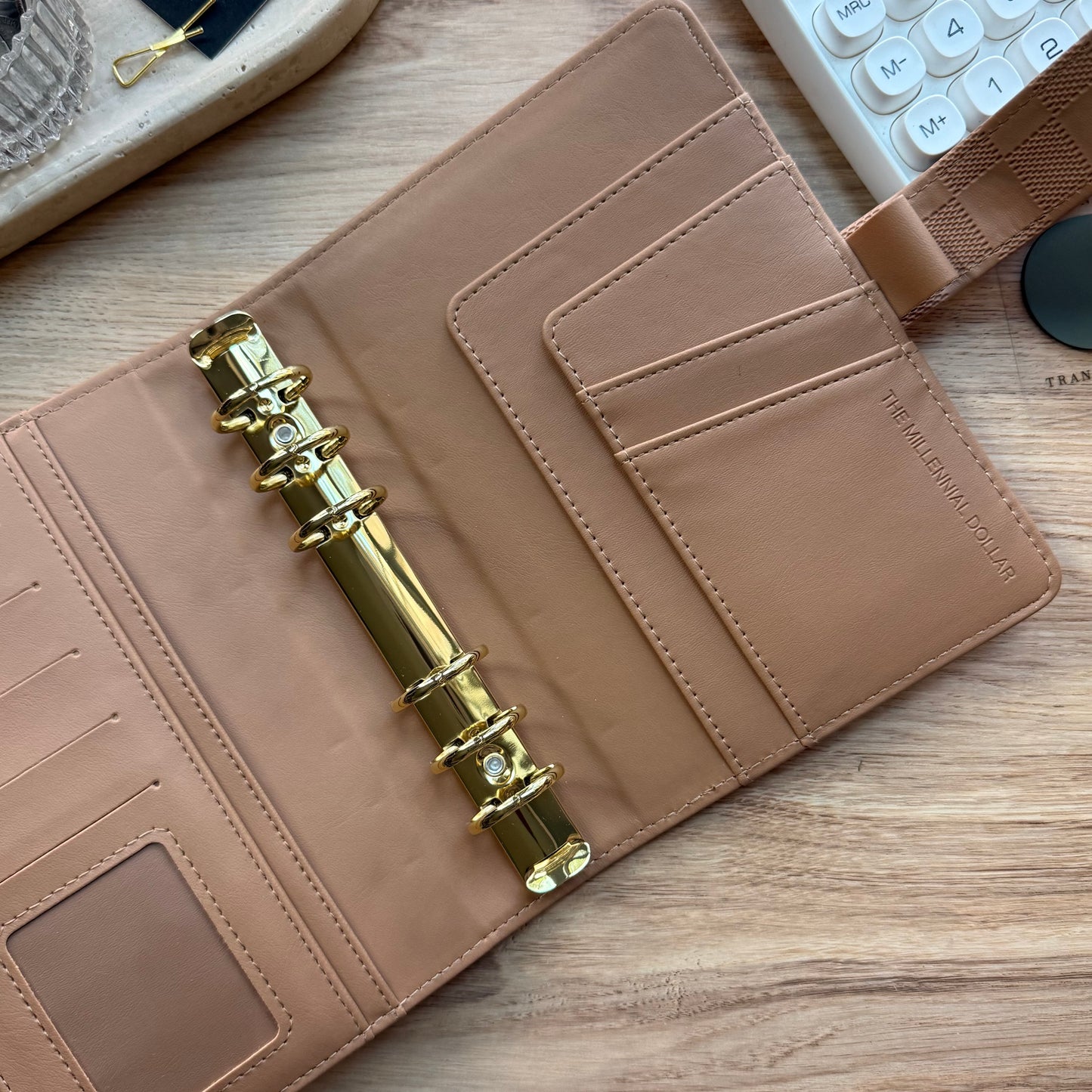 Latte | A6 Binder | Checkmate Collection