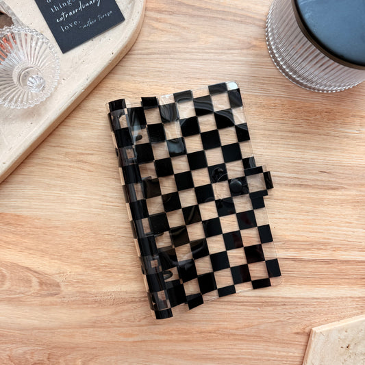 Rad Vibes | PVC Checkered | A6 Binder