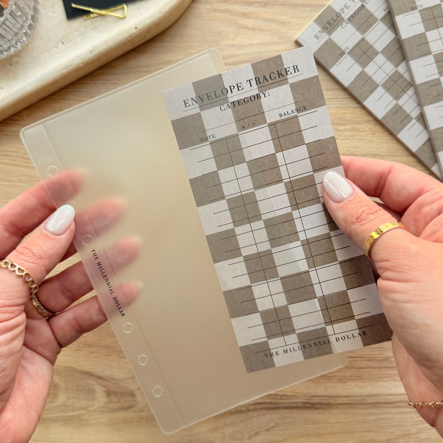 Envelope Expense Tracker Notepad
