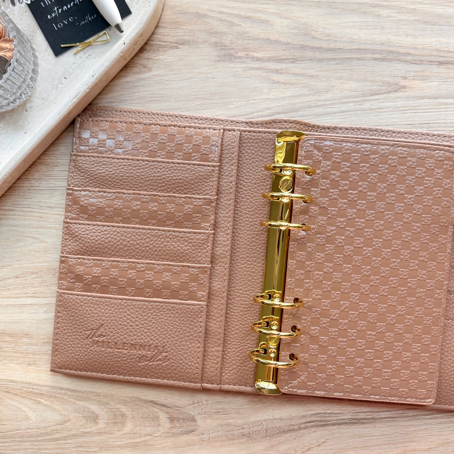 Latte | A6 Binder | Rad Collection
