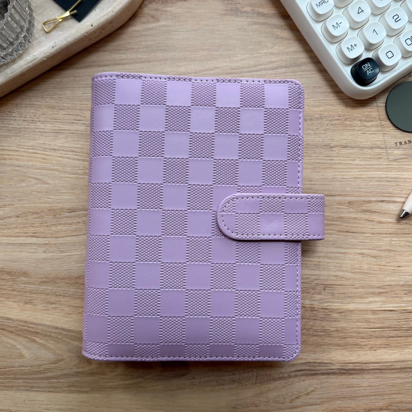 Lavender | A6 Binder | Checkmate Collection