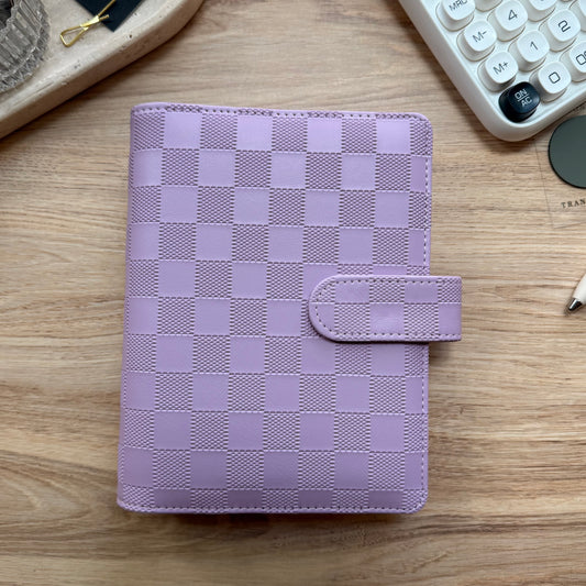 Lavender | A6 Binder | Checkmate Collection