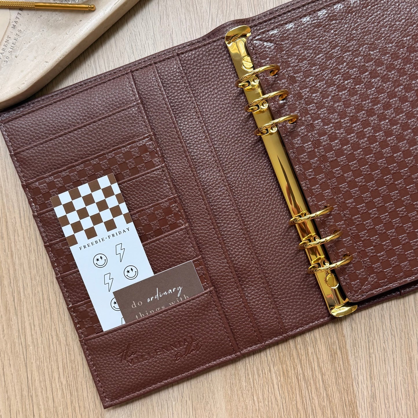 Espresso | A5 Planner | Nina Binder