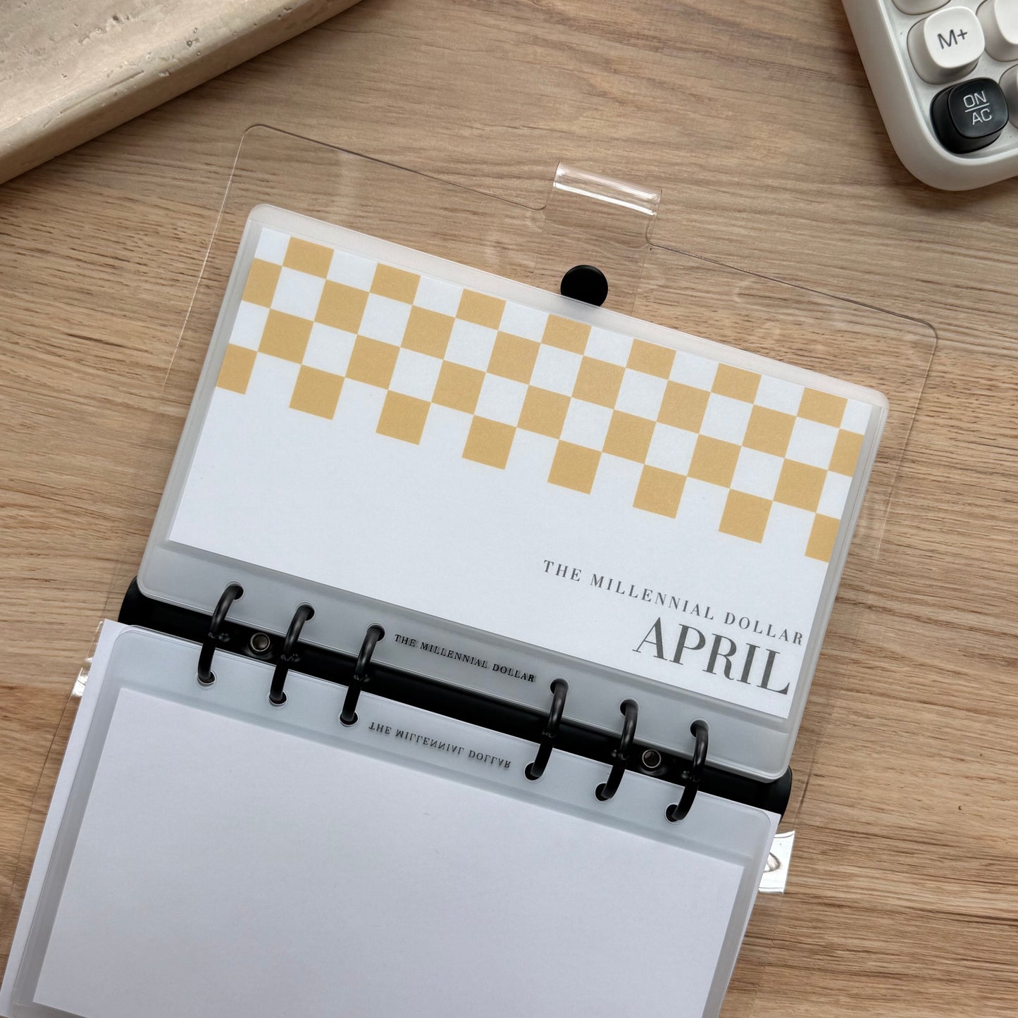 Yearly/Monthly $500 Savings Challenge Binder Bundle | Cappuccino