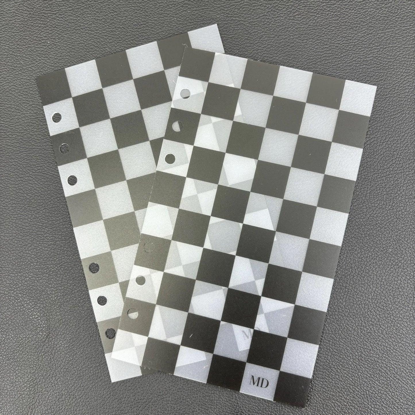 Checkered Vibes Dashboard | Black