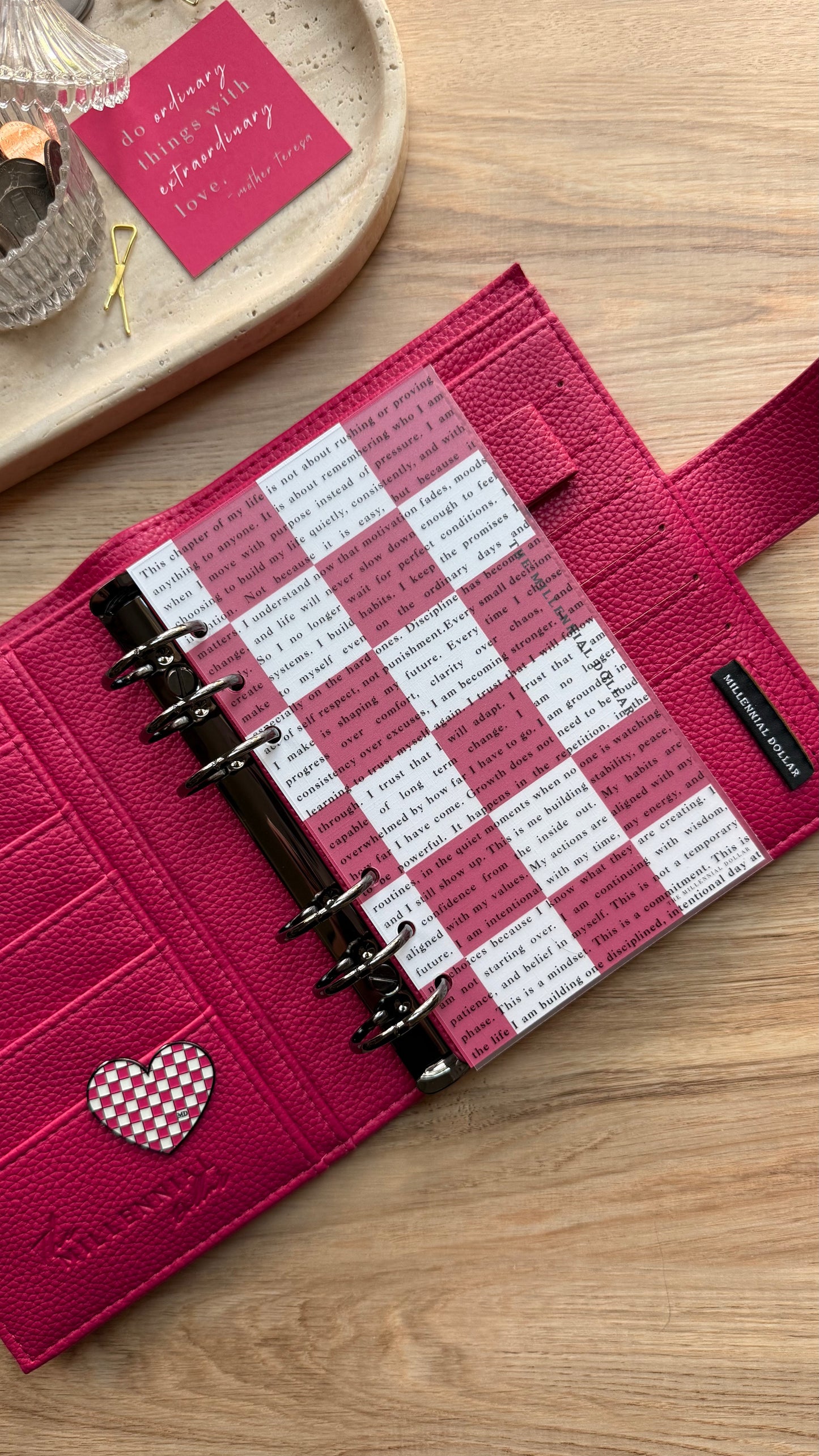 Prism Punch | A6 Binder | Nina Collection