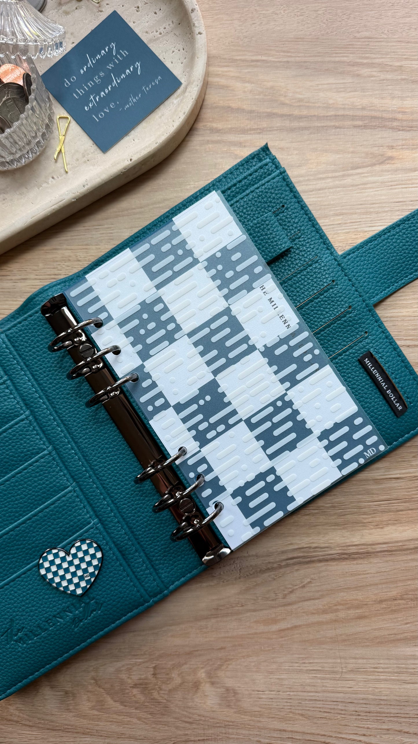 Topaz Twist | A6 Binder | Nina Collection