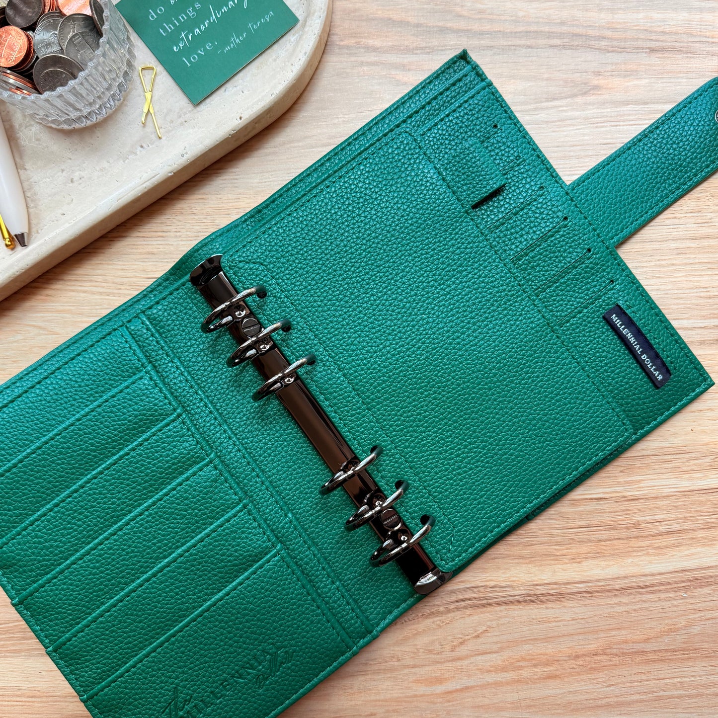 Emerald Elixir | A6 Binder | Nina Collection