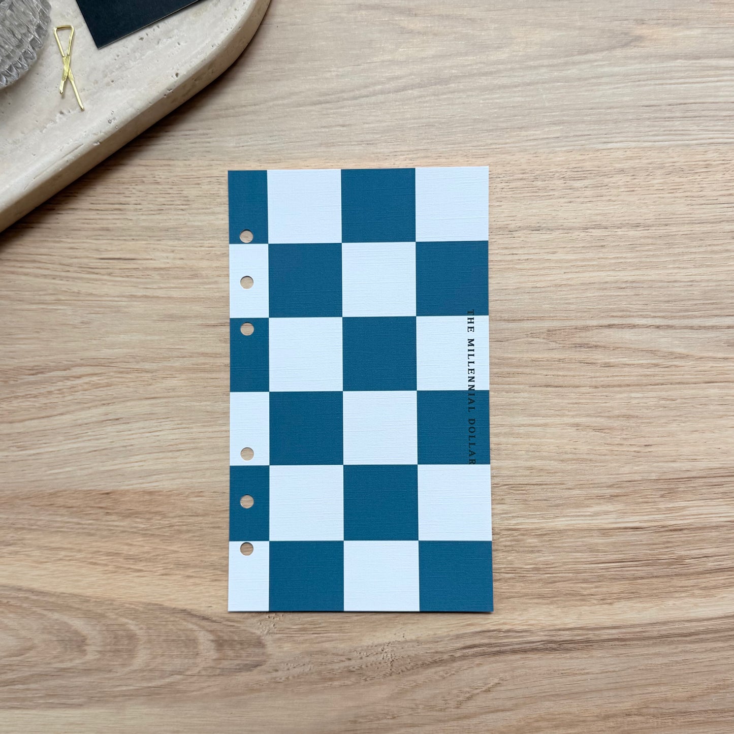 Topaz Twist | A6 | Linen Dashboard