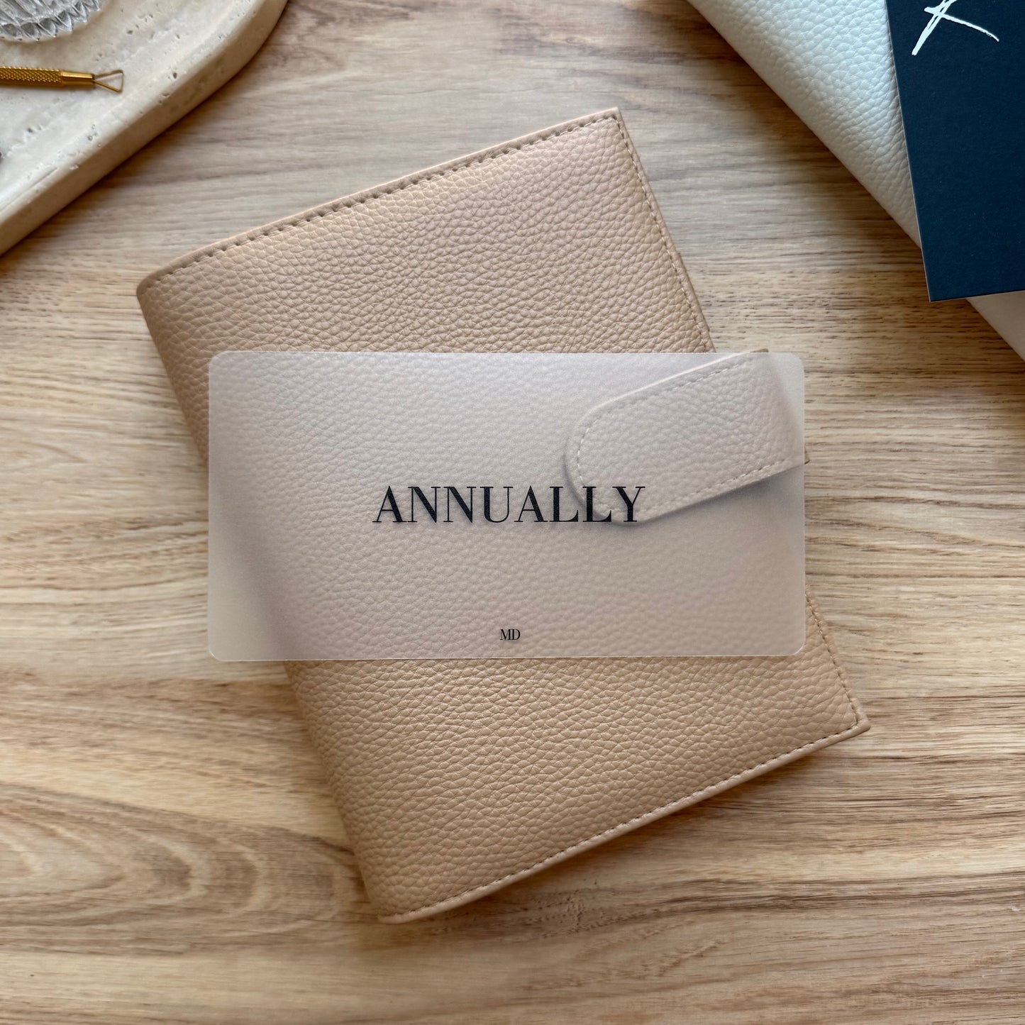 Annually // Cash Envelope Inserts
